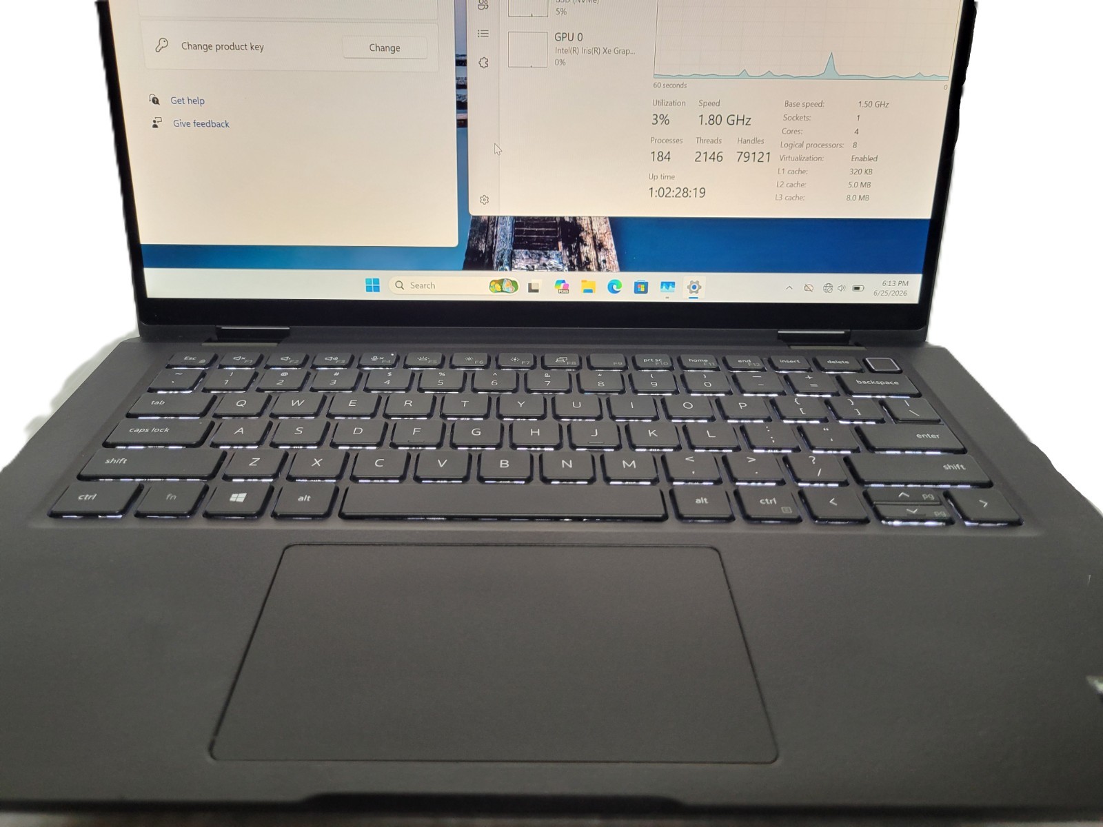 Dell Latitude 7420 14″ Laptop i5-1145G7 2.6GHz 16GB DDR4 512GB NVMe W11P TOUCH