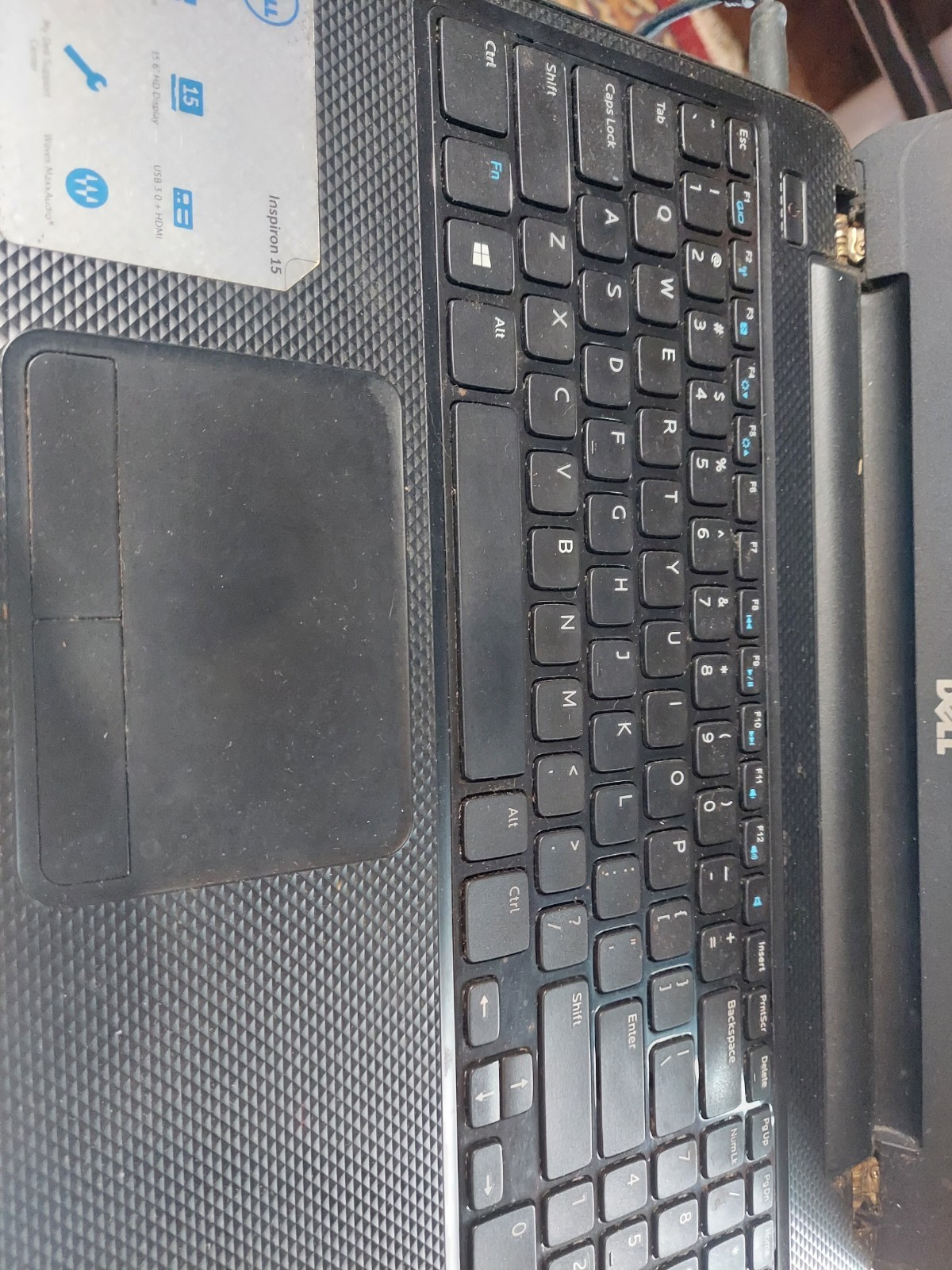 Dell Inspiron 15 3537 2010 INTEL CORE I5 Model P28f 8GB RAM NO DRIVE PARTS Only