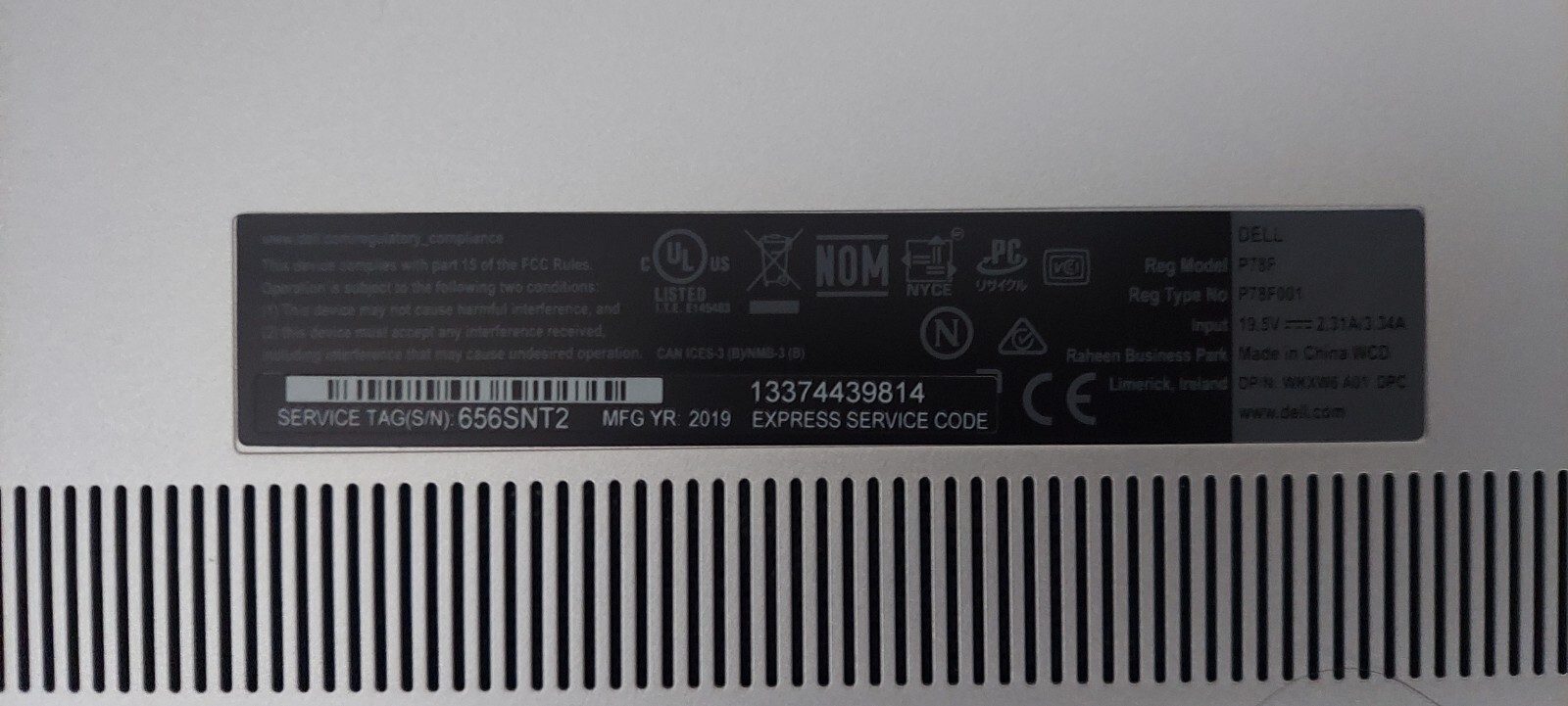 Dell Inspiron 5582