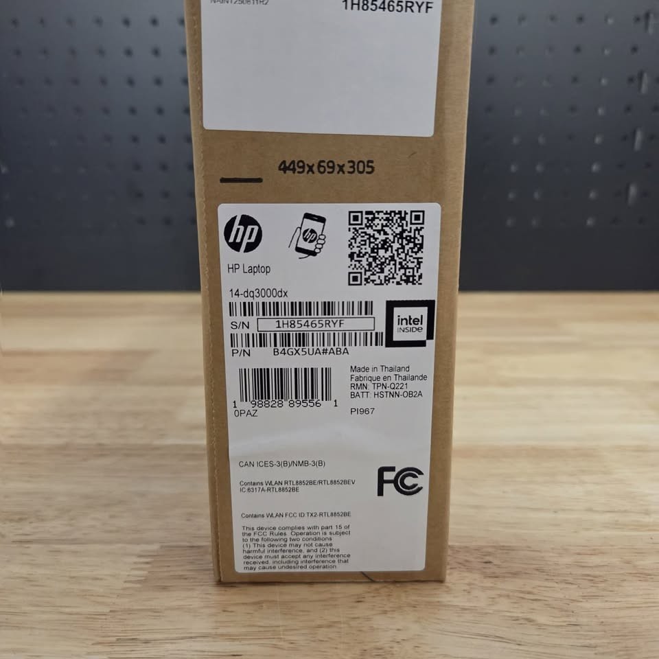 HP 14″ HD Laptop Intel Celeron N4500 4GB RAM 64GB eMMC Windows 11