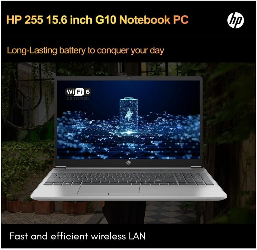 HP 255 G10 Laptop for Home or Work