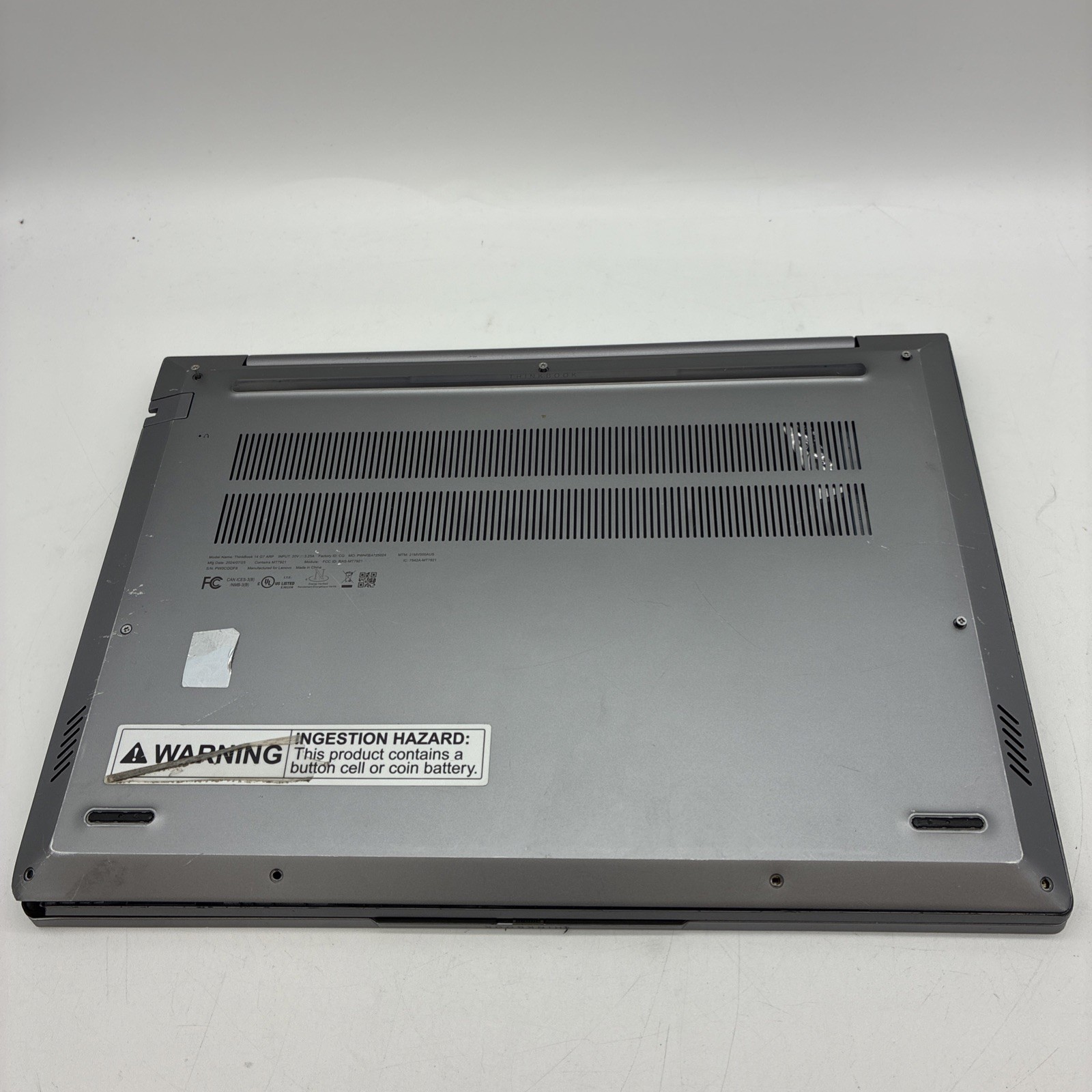Lenovo Thinkbook 14 G7 Arp 14”Laptop Ryzen 7 7000 Series “NO POWER” (L91)