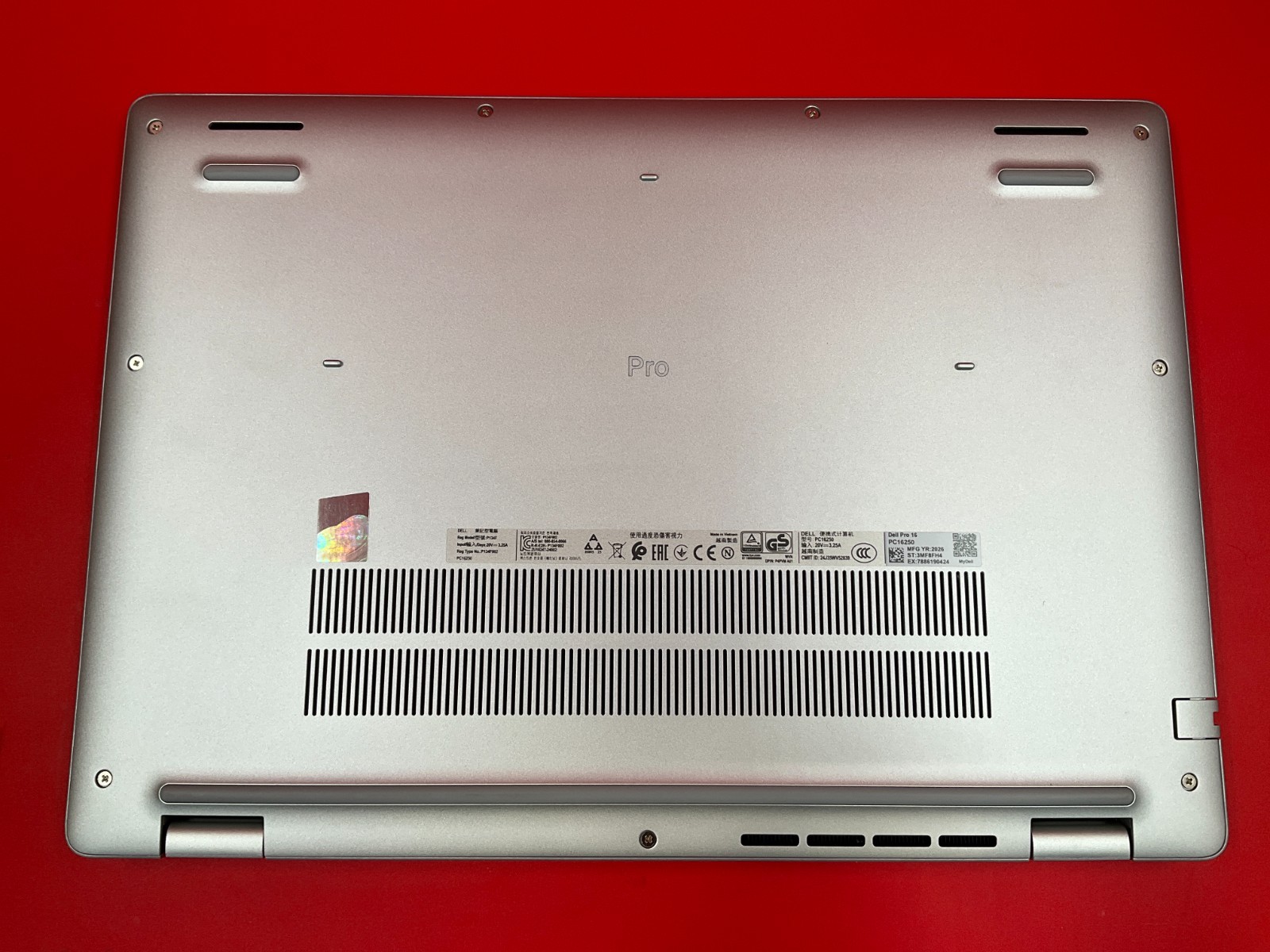 Dell Pro 16 Laptop U5-235U 16GB 512GB BT5.3 WiFi6E 16WU W11P GRG36 ✅ ❤️️ ✅ NEW!!