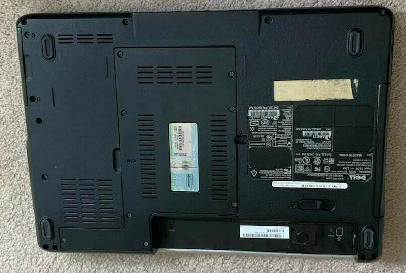 DELL INSPIRON PP29L INTEL CELERON 560 2.13GHz 120GB HDD 4GB RAM WIN 7 NO BATTERY