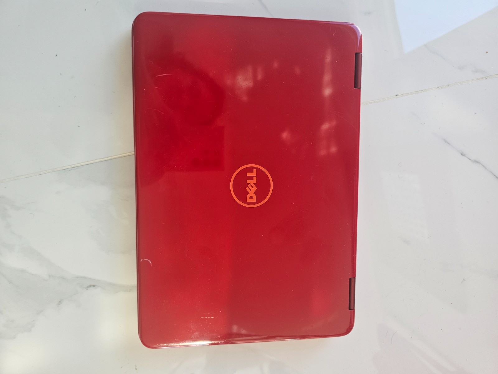 Dell Inspiron 11.9″ red laptop 2-in-1 convertible to tablet