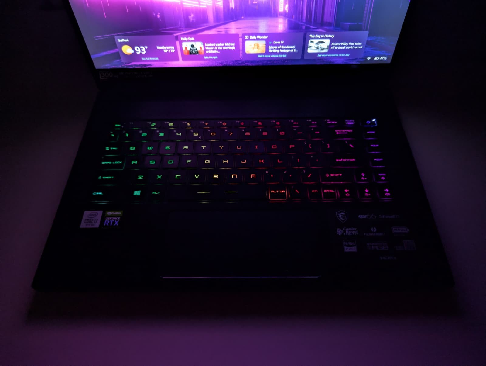 MSI GS66 Stealth | i7 10th 32GB RAM 1TB SSD | FHD@300Hz RGB NVIDIA 2070 Super