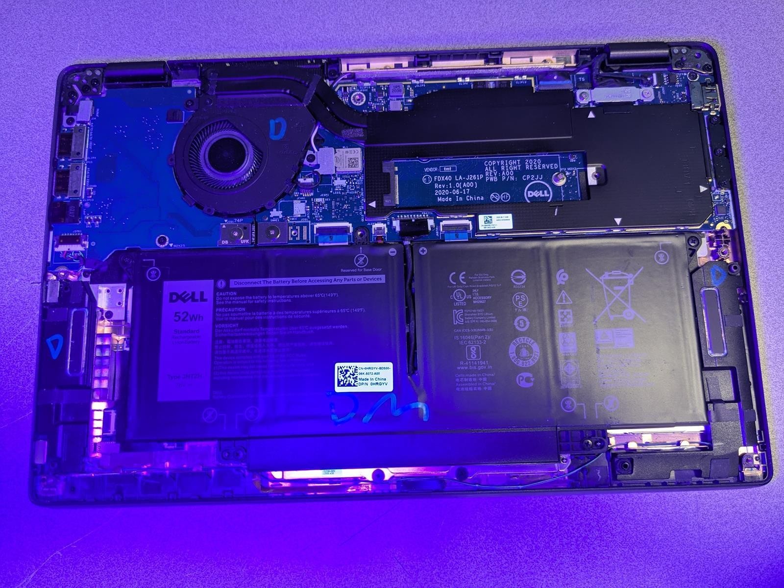DELL LATITUDE 7410 i7-10610U @ 1.80GHz, 16GB RAM, NO HDD/OS
