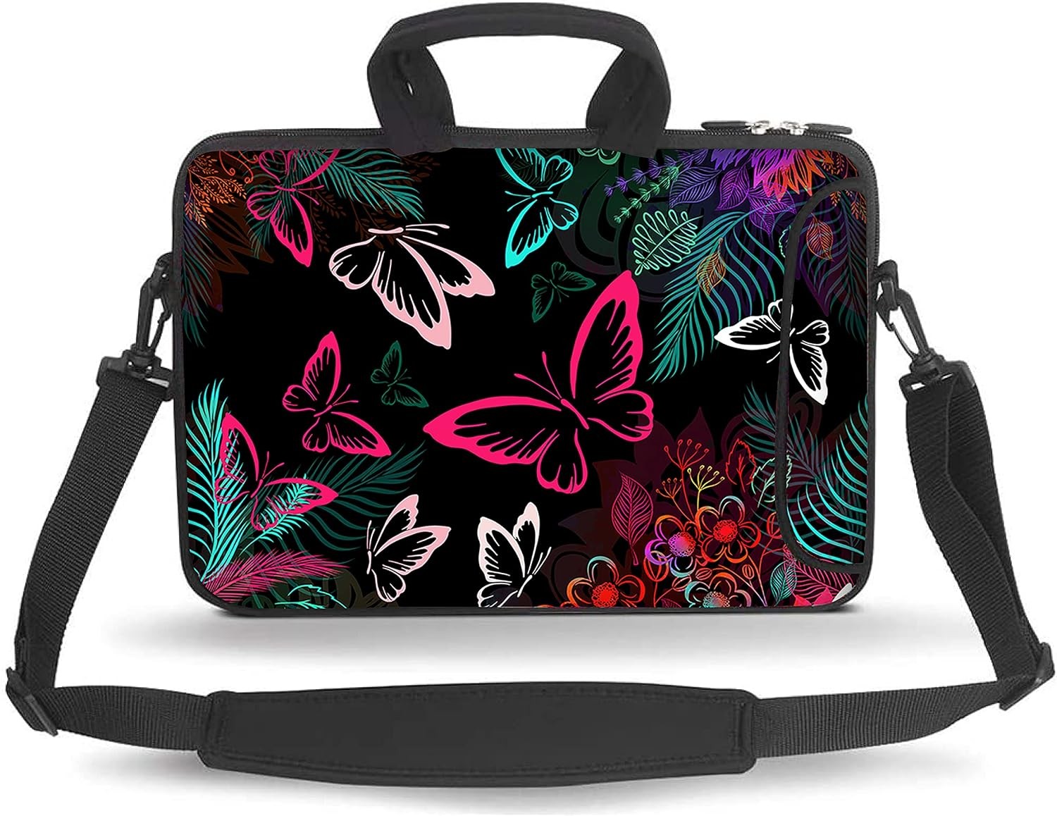 Messenger Bag Carrying Case Sleeve Fits Laptops/Notebook/iPad (Mandala, 13-13.3