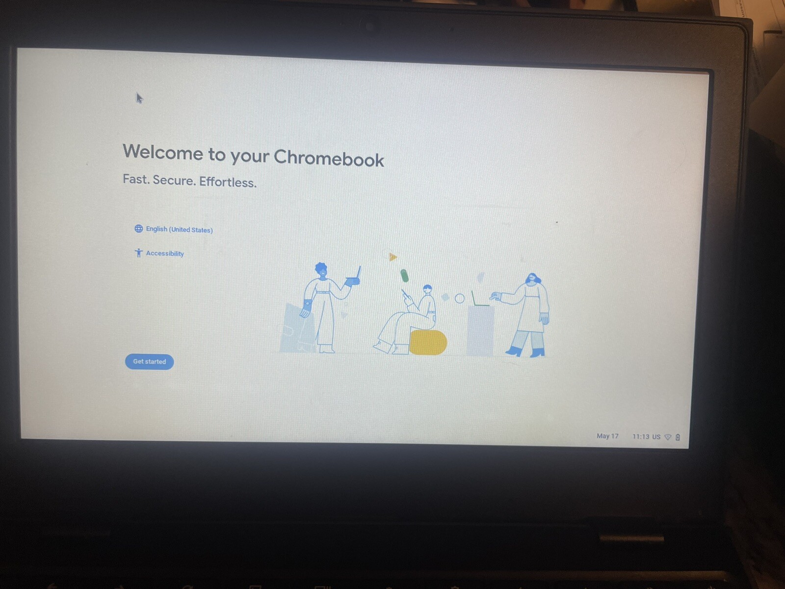 Lenovo 81QB0000US 100E Chromebook 2nd Gen 11.6in. MTK8173C 32GB SSD wifi