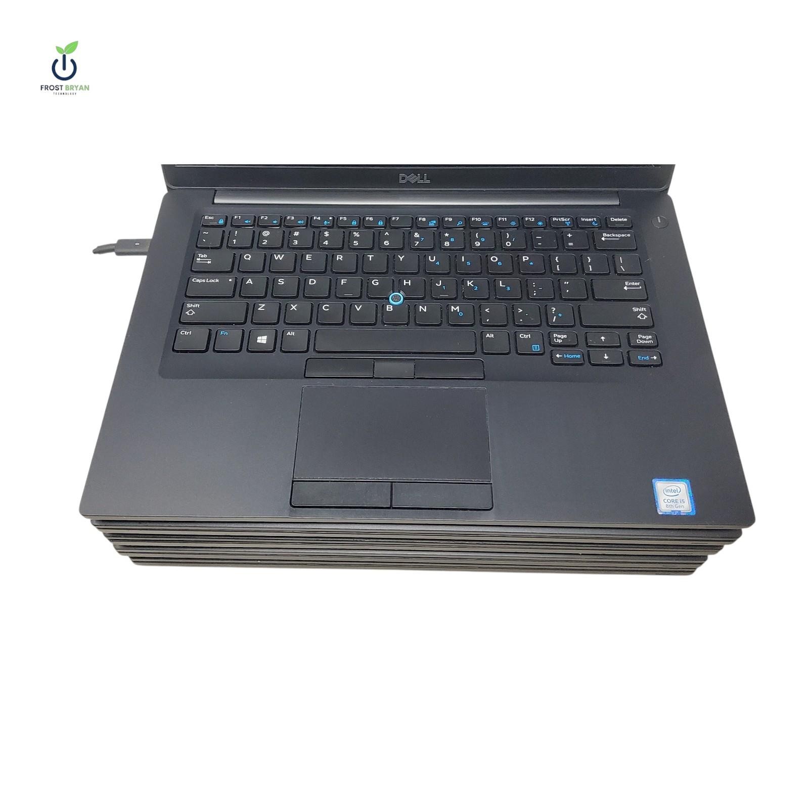 Lot of 5 Dell Latitude 7490 i5-8th Gen 8GB 256GB SSD No OS Grade C/D [Read]