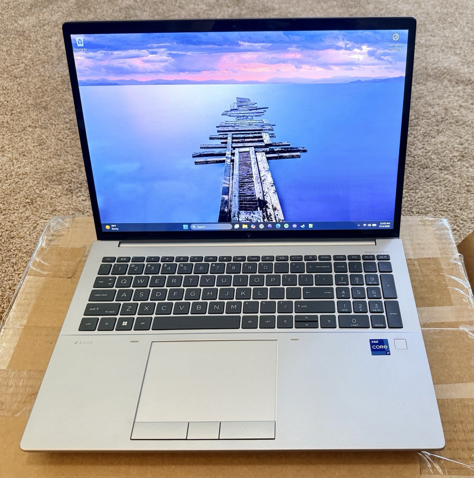 HP ZBook Fury 16 G9 i7-12800HX RTX A1000 32GB RAM 16” Mobile Workstation