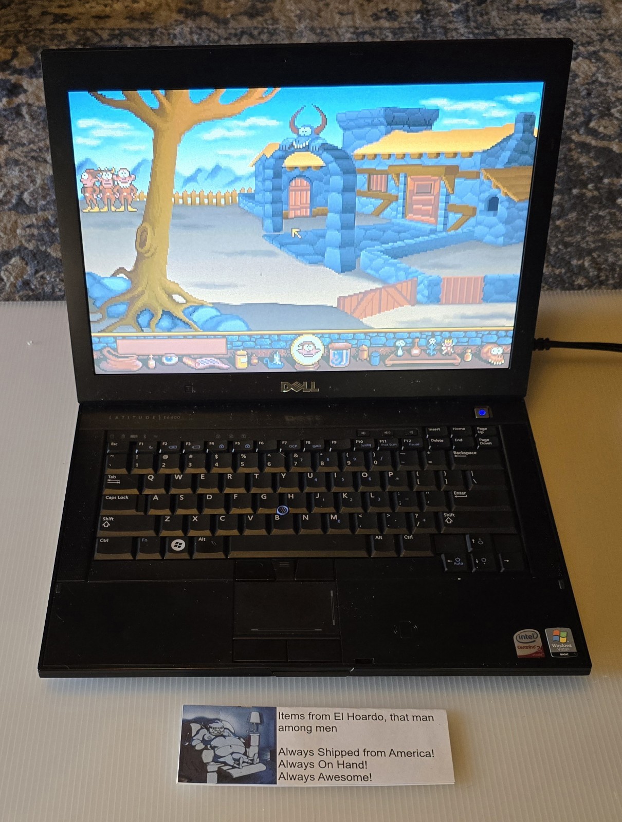 Dell Latitude E6400 2GB Ram 80GB HDD 2.40Ghz C2D P8600 Windows XP RS-232 Working