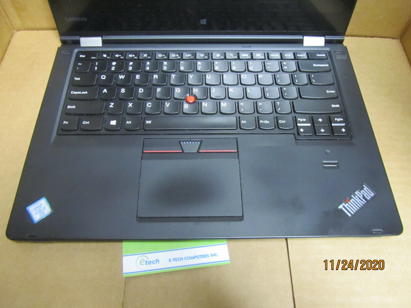 20ELS04900 ThinkPad Yoga 460 i7-6600U 8GB 512GB SSD 14″ FHD Touch Screen Win10