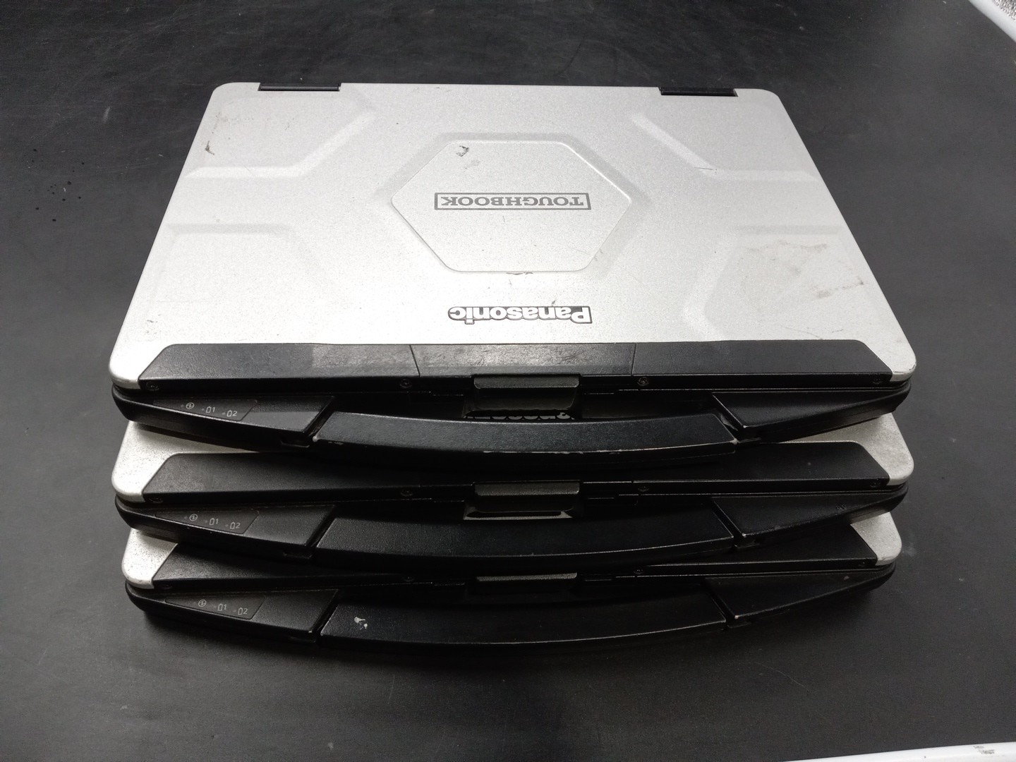 Lot of 3 – Panasonic Toughbook CF-54 MK2 i5-6300U 2.4GHz GPS 16GB 500GB No OS