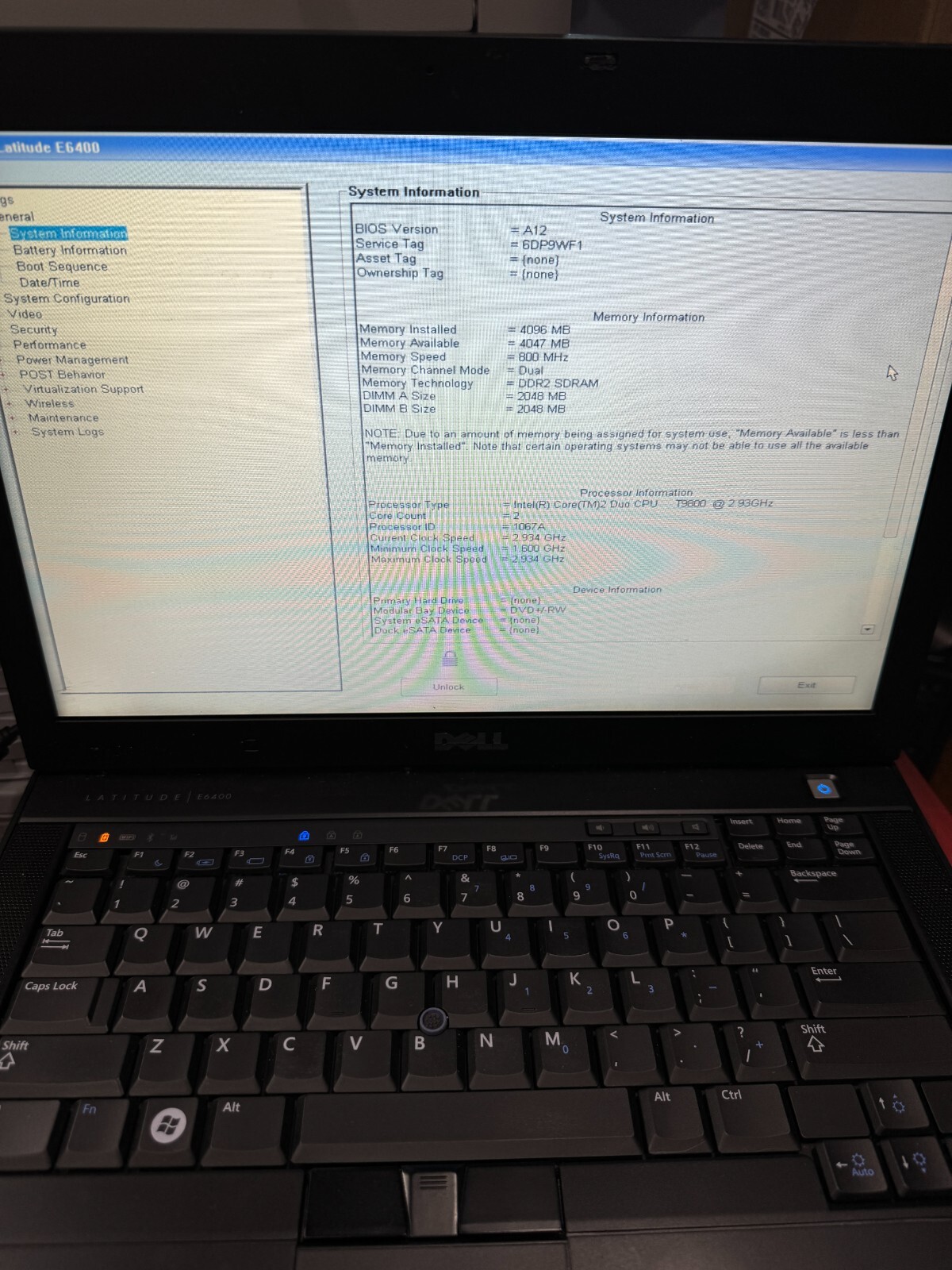 Dell Latitude E6400 Laptop 14″ Intel Core 2 Duo 4GB RAM