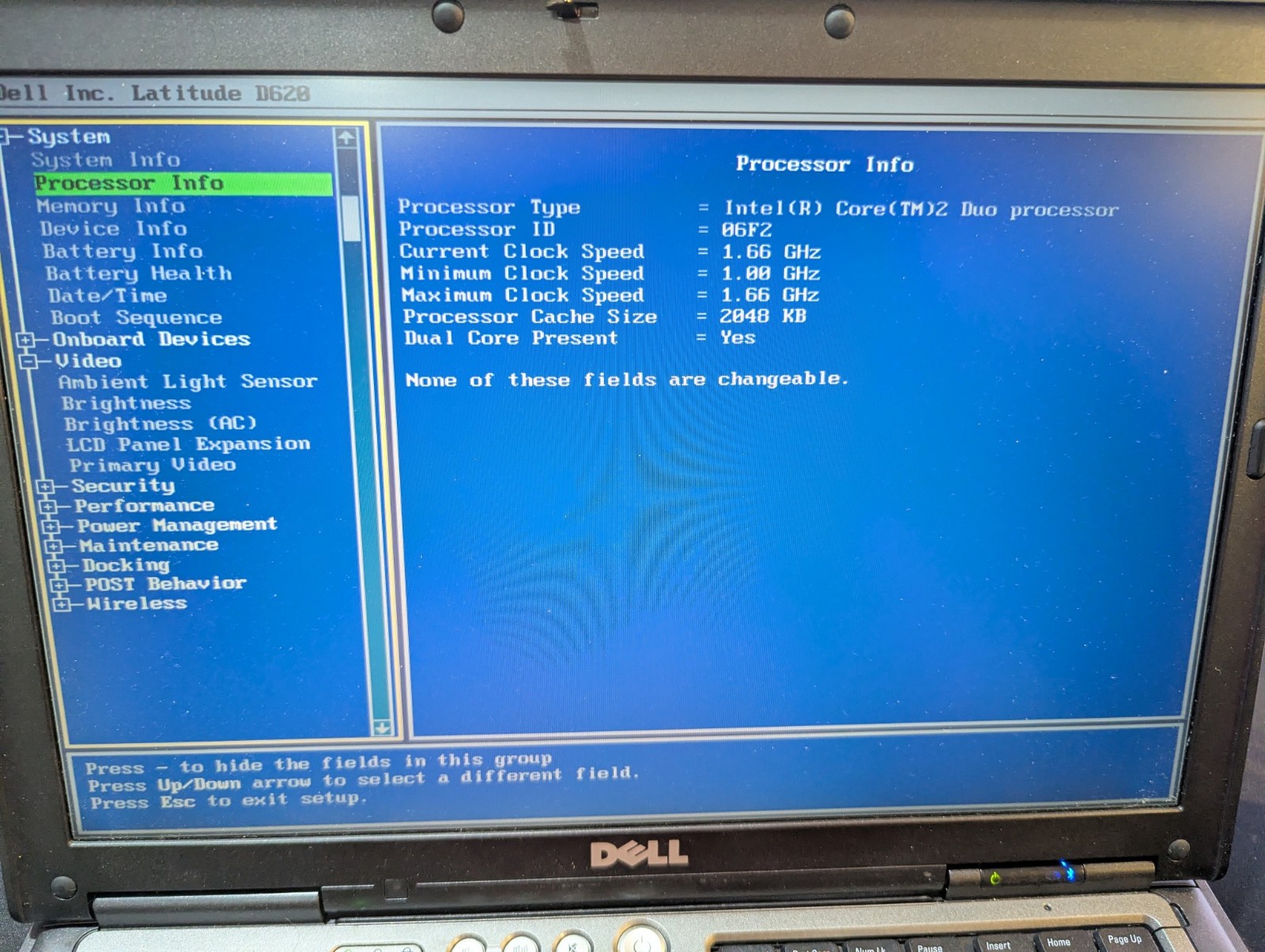 Dell Latitude D620 2.5GB RAM Laptop Windows 10 Pro, 240GB SSD – TESTED