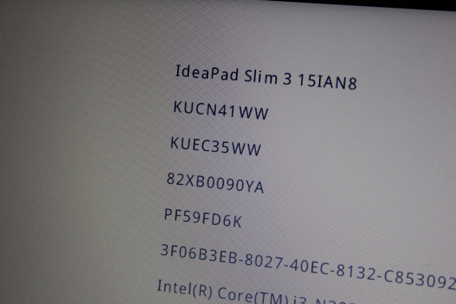 BJ 2025 Lenovo Notebook IdeaPad Slim 3 15IAN8, 15.6 inch, Full HD, win11 pro