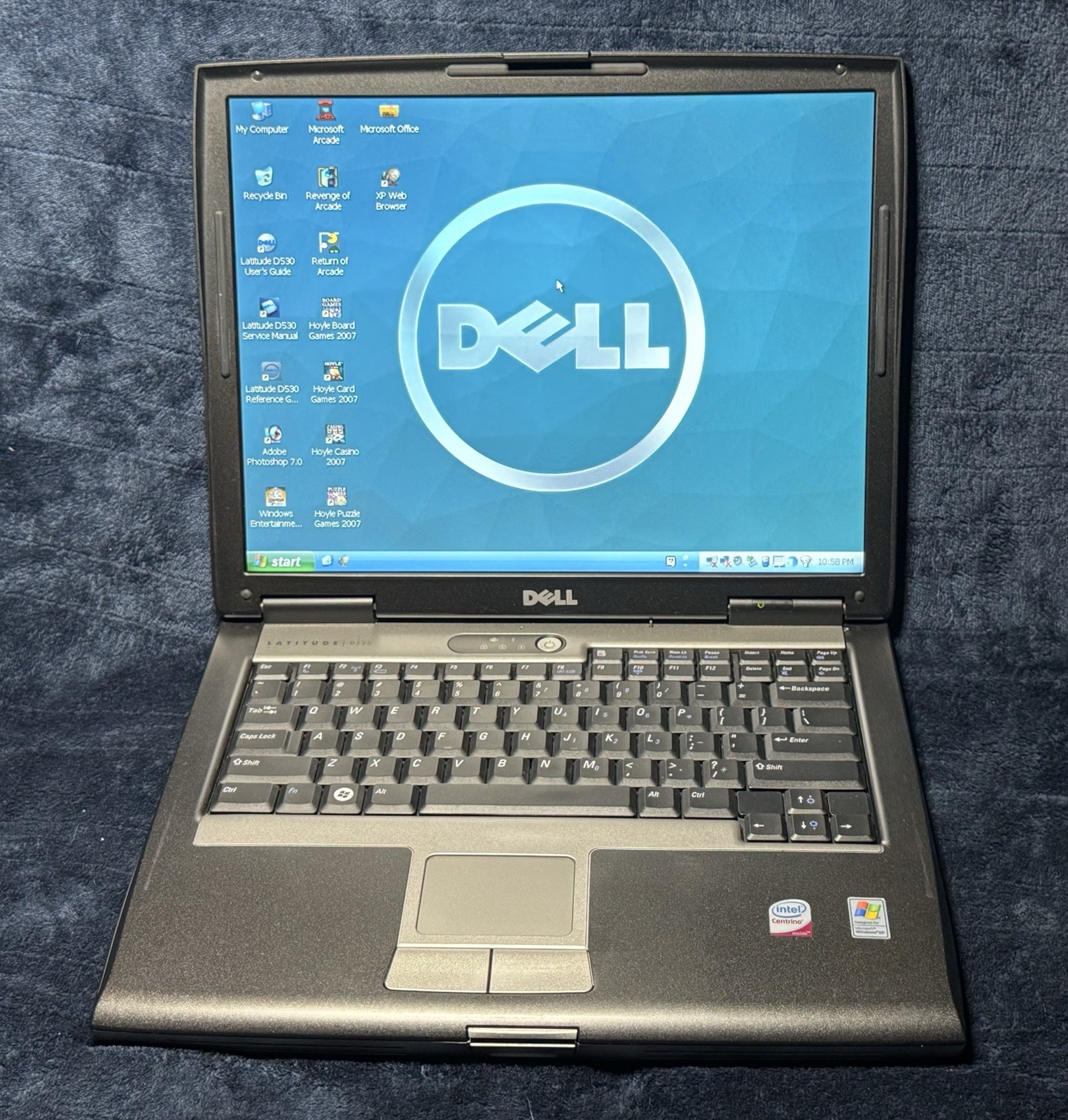 Complete Dell Latitude D530 15″/C2D 2.00GHz/4GB/128GB SSD/WiFi/Serial DSUB/XP