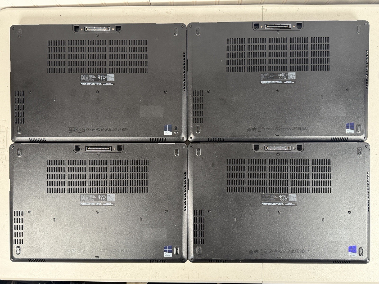 Lot of 6 Dell Latitude E5570 i7-6600U Radeon R7 M360 No RAM/SSD/OS/Charger *READ