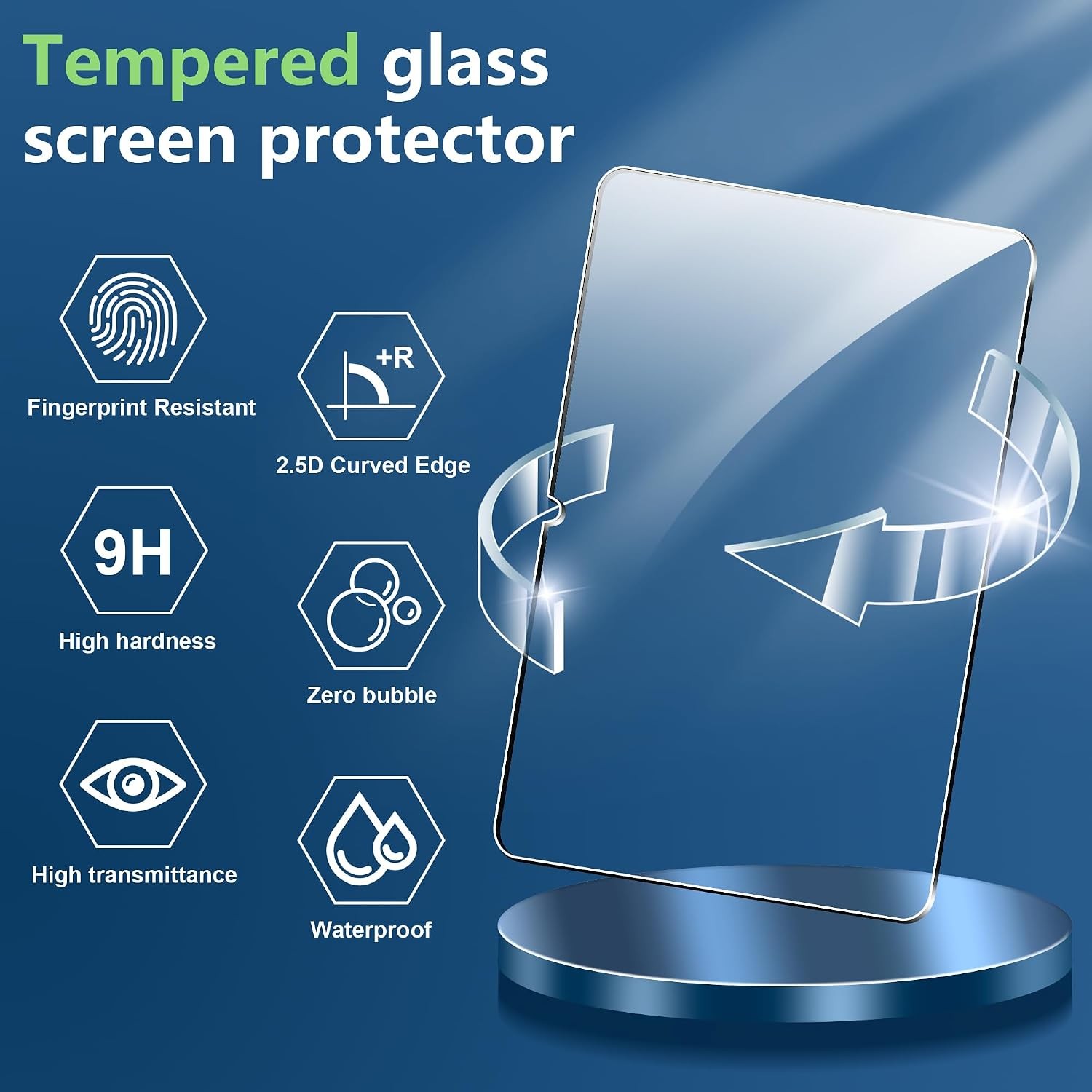 Tempered Glass Screen Protector, Anti-Scratch, for Lenovo Idea Pad Plus 12.1 inc