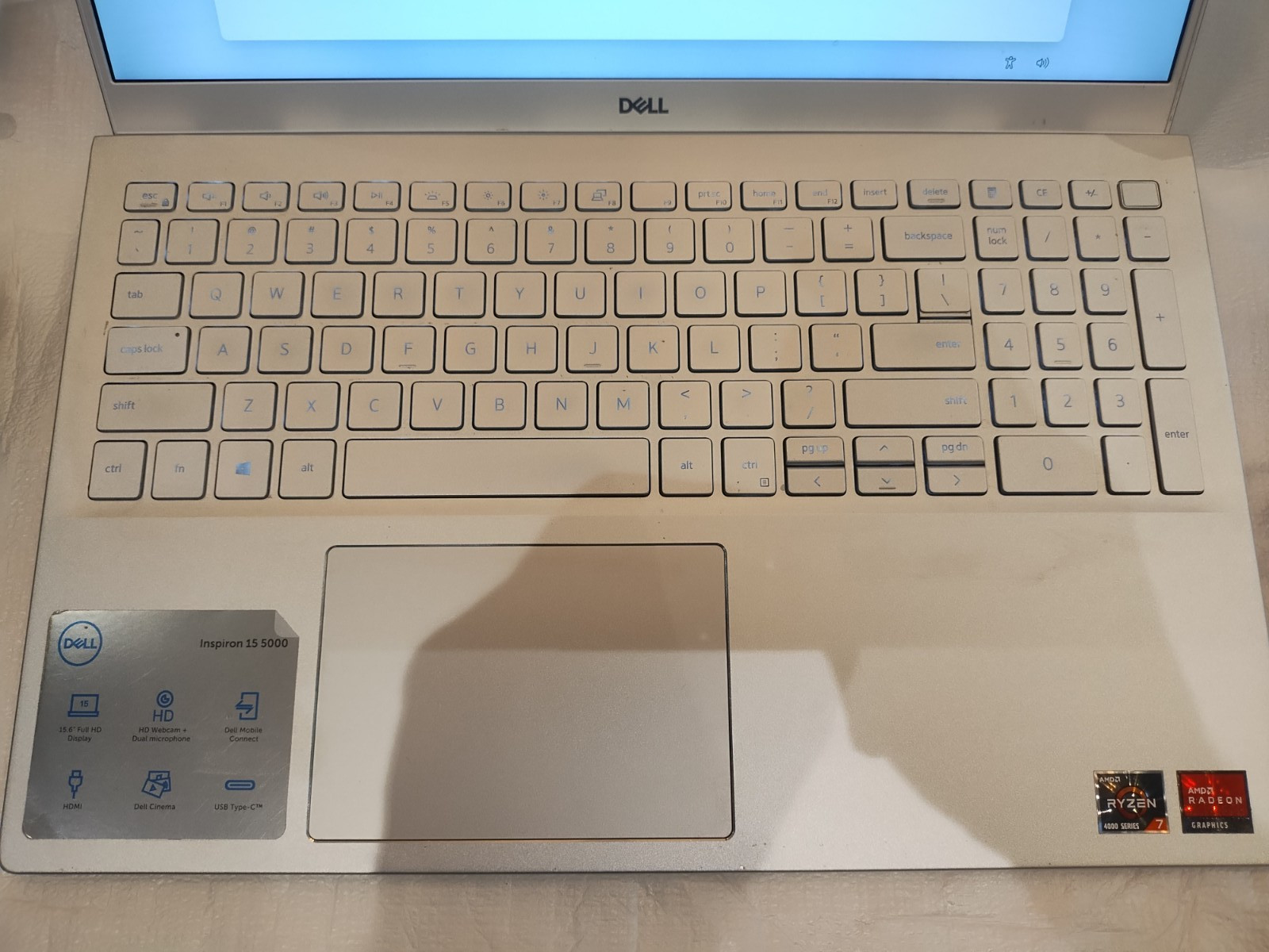 Dell Inspiron 5000 15.6″ Ryzen 7 4700u 2.0GHz 16GB RAM 256GB SSD
