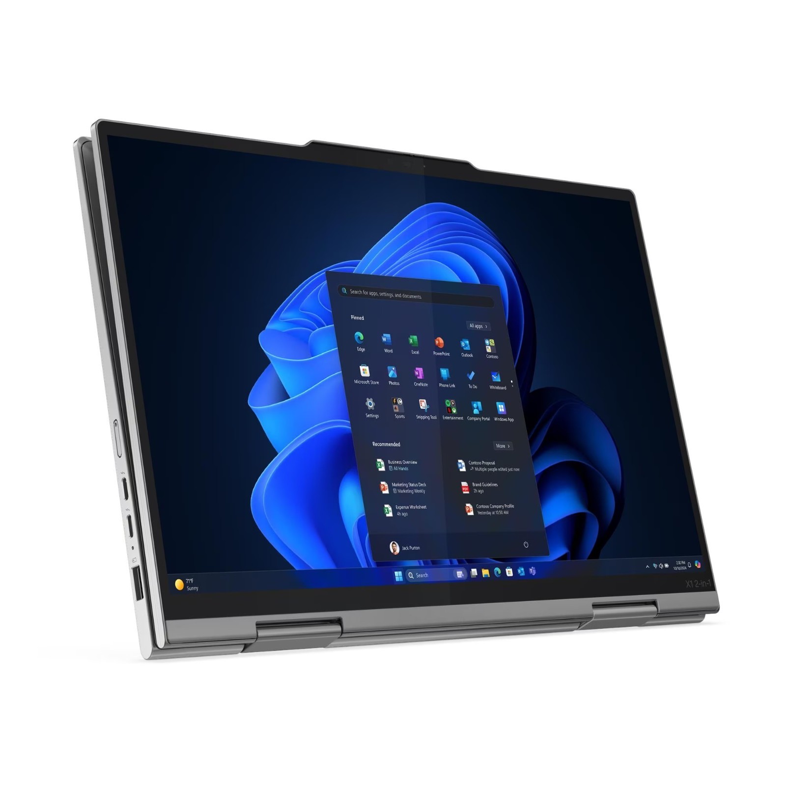Lenovo ThinkPad X1 2-in-1 Gen 10, 14″ 2.8k OLED Touch,Ultra7 268v,32GB +1TB PEN