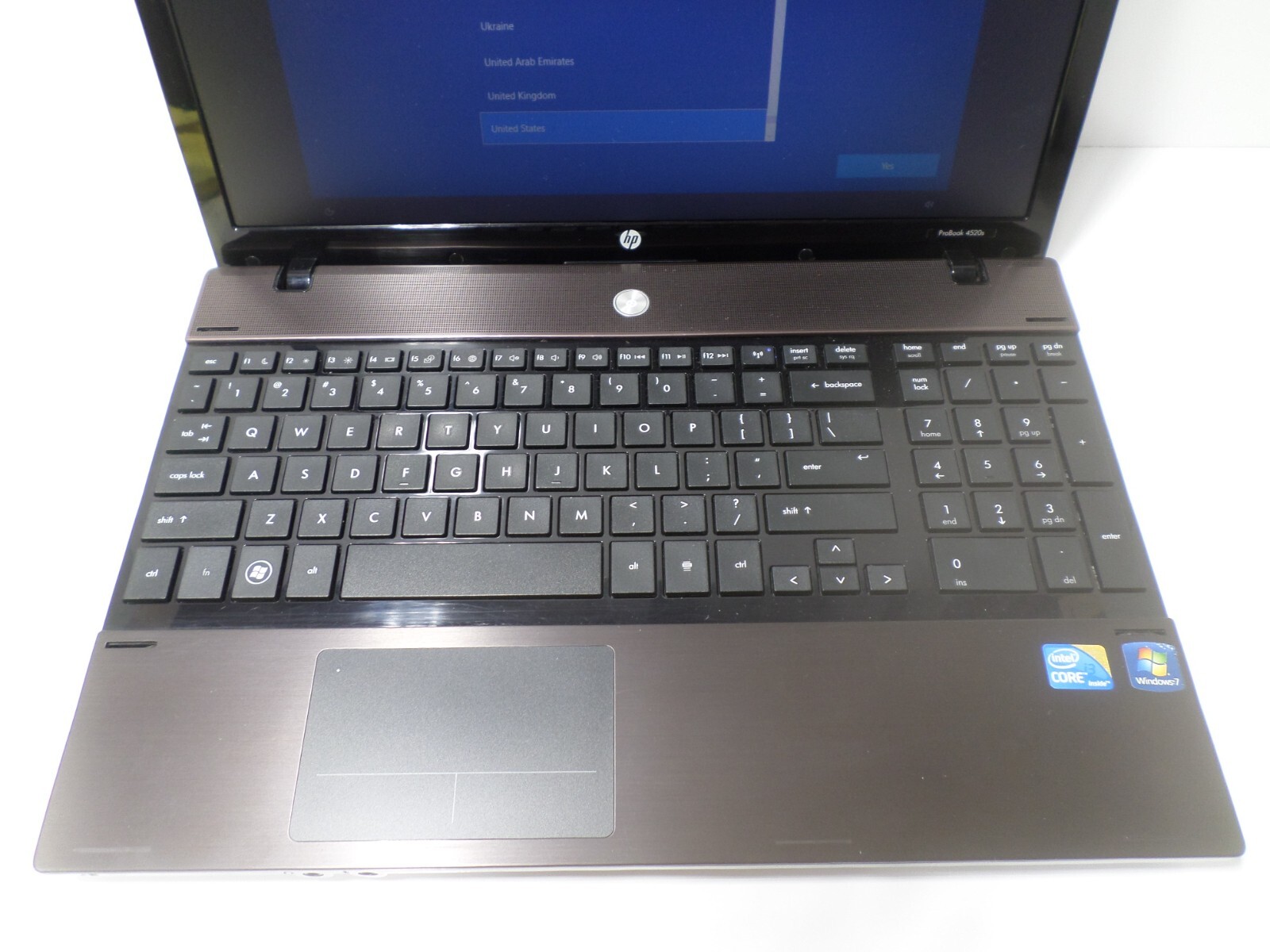 HP ProBook 4520s 15″ Laptop, i3-M370, 2GB RAM, 320GB HDD, Win 10 Pro