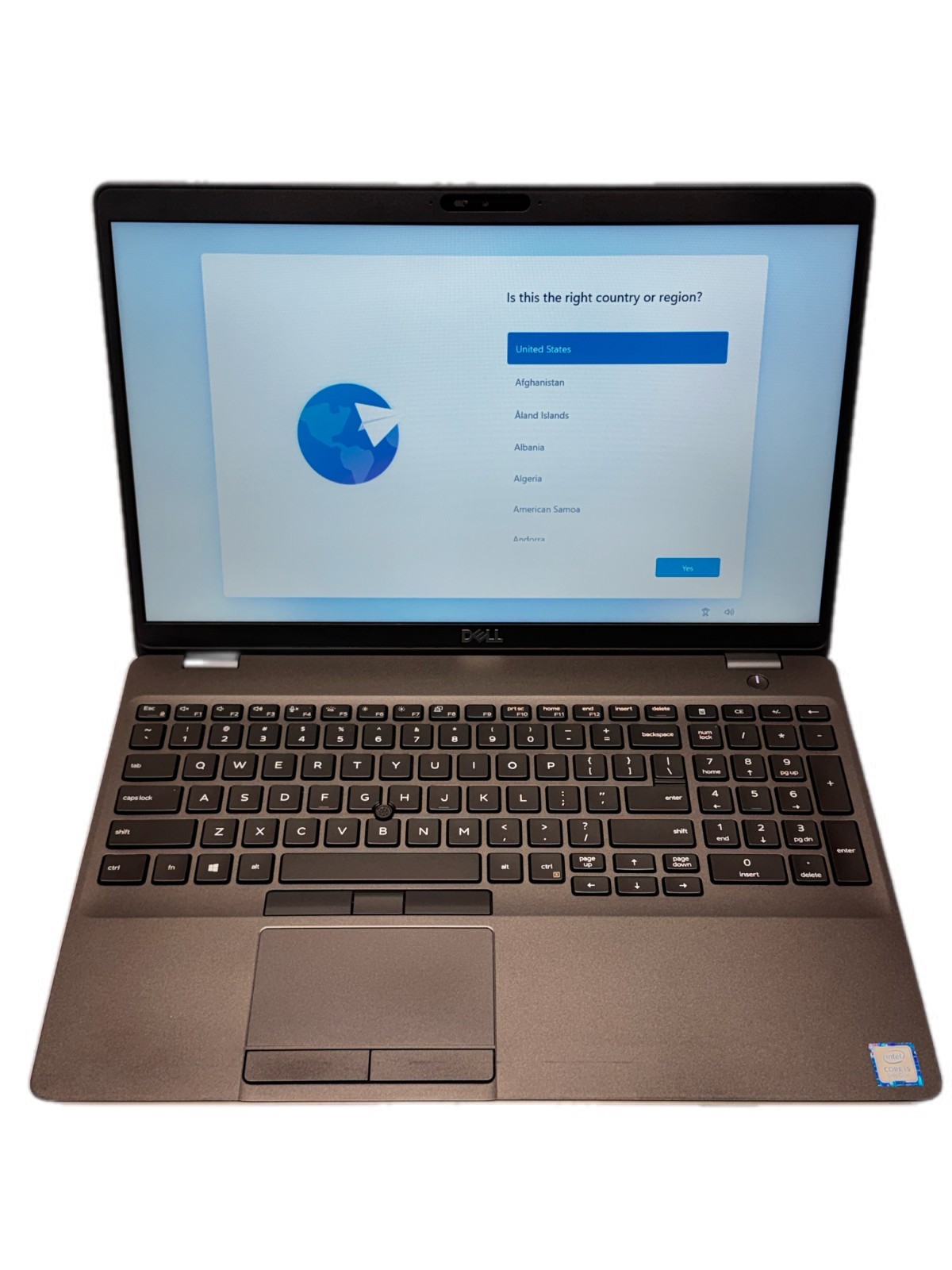 DELL LATITUDE 5501 i5-9400H 2.50GHz 16GB RAM 512GB SSD WIN11P
