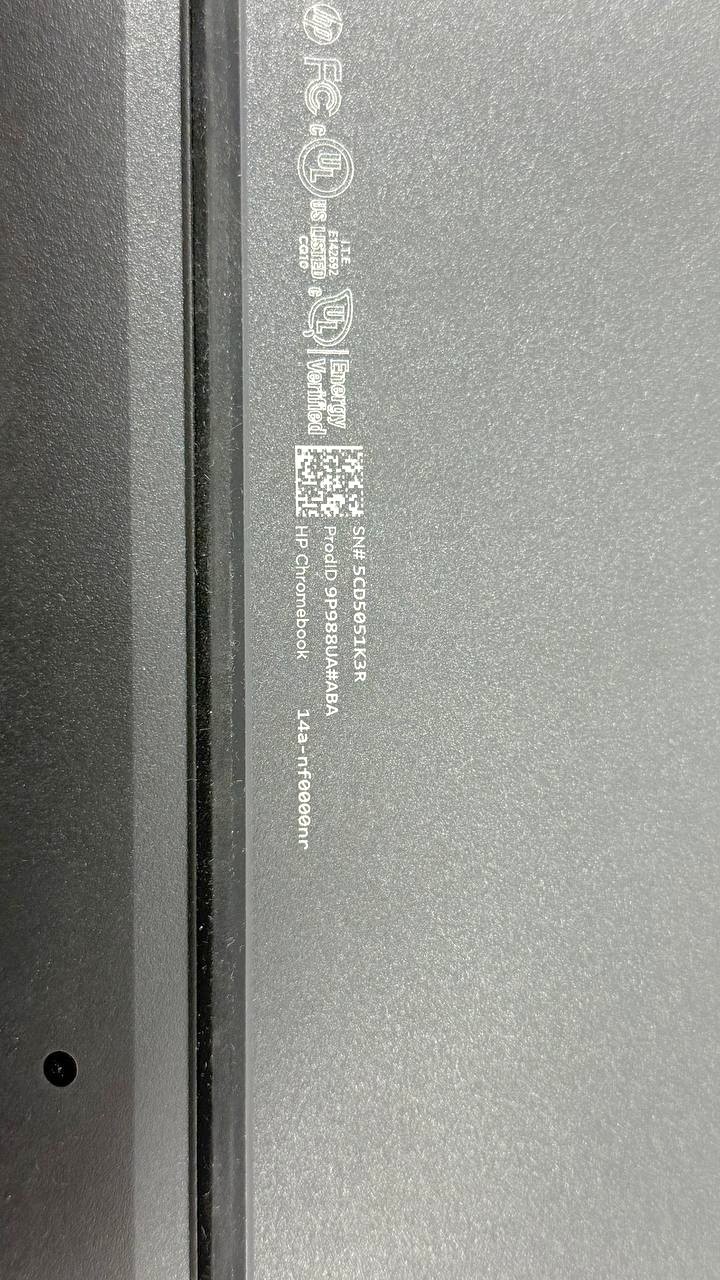 HP Chromebook 14″ HD Display Intel N100 64GB Intel UHD Graphics ChromeOS (AS IS)