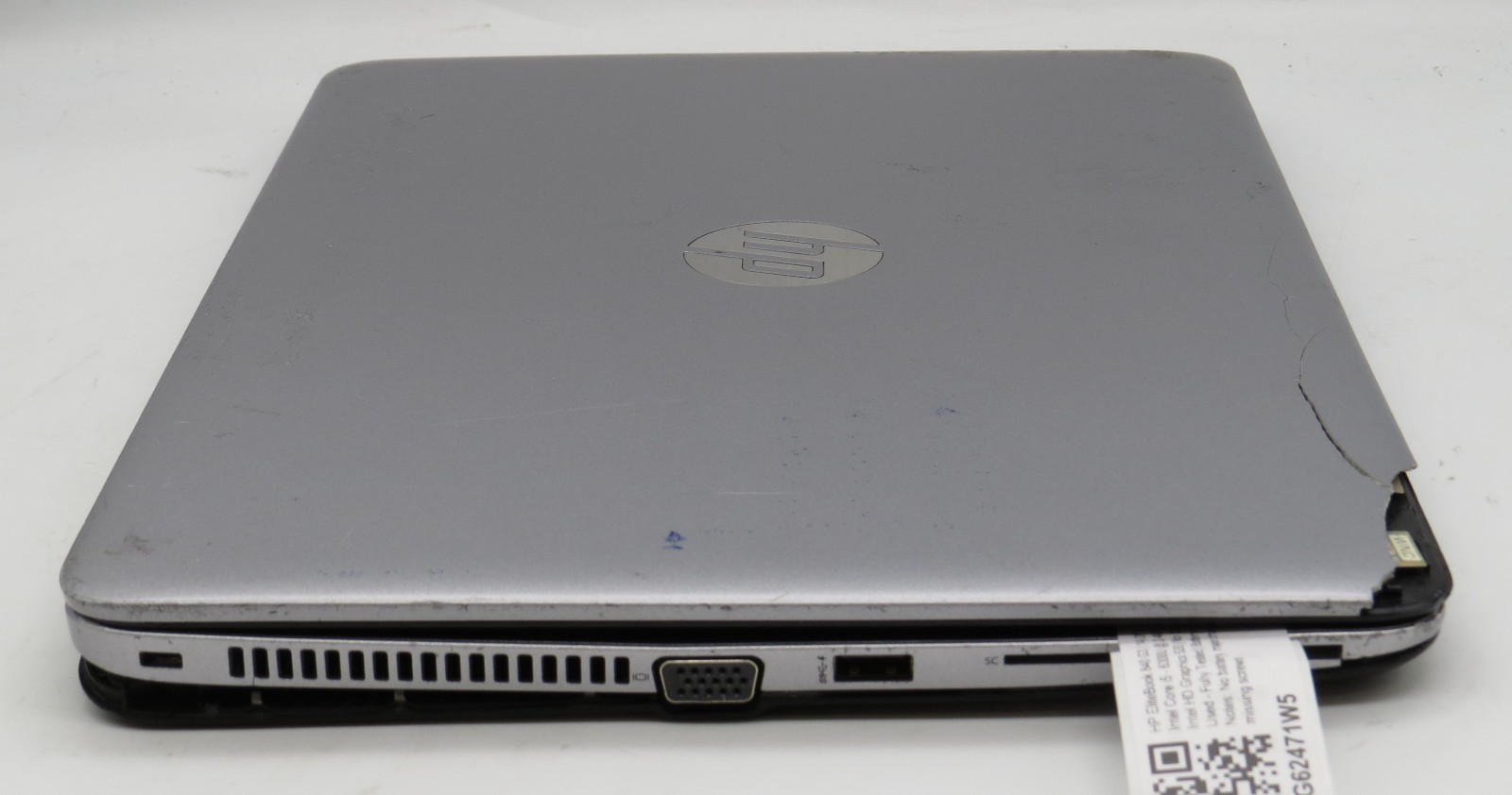 HP EliteBook 840 G3 i5-6300U @ 2.4 GHz 4GB RAM No SSD No OS w/ AC