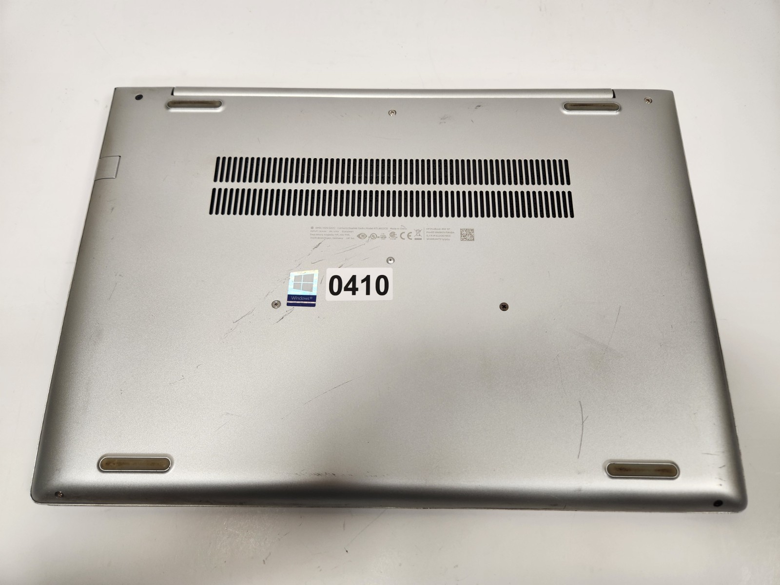 HP ProBook 450 G7 Core i5-10210U, 16GB RAM, 256GB SSD, Win11 Pro #0410