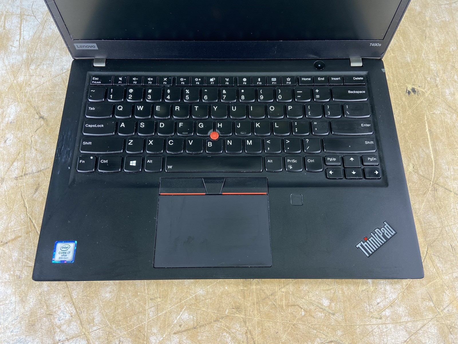 LENOVO THINKPAD T490S i7-8665U @ 1.90GHz, 8GB RAM, NO HDD/OS