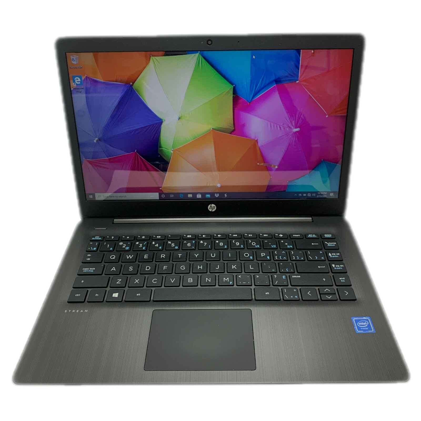 HP Stream Laptop 14-cb120ca Intel Celeron N4020 CPU 1.10ghz 4 GB 64 Bit OS
