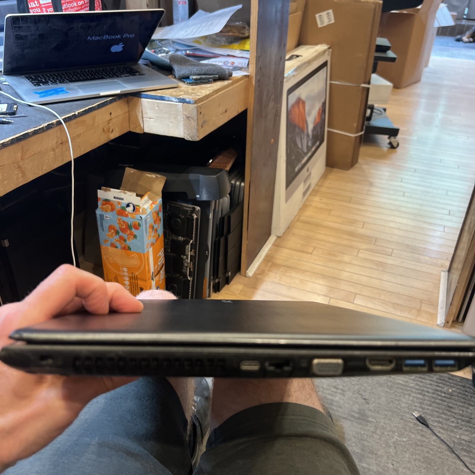 Acer Aspire E5-575G 128GB SSD, I5-7200U, 8GB, Nvidia GeForce 940MX 2GB
