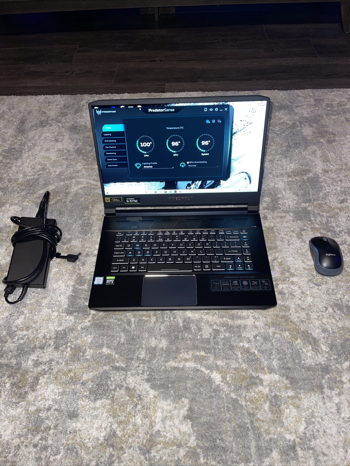 Acer Predator 15.6″ Triton 500 RTX 2080 MaxQ 144Hz 32GB 1TB Gaming Laptop