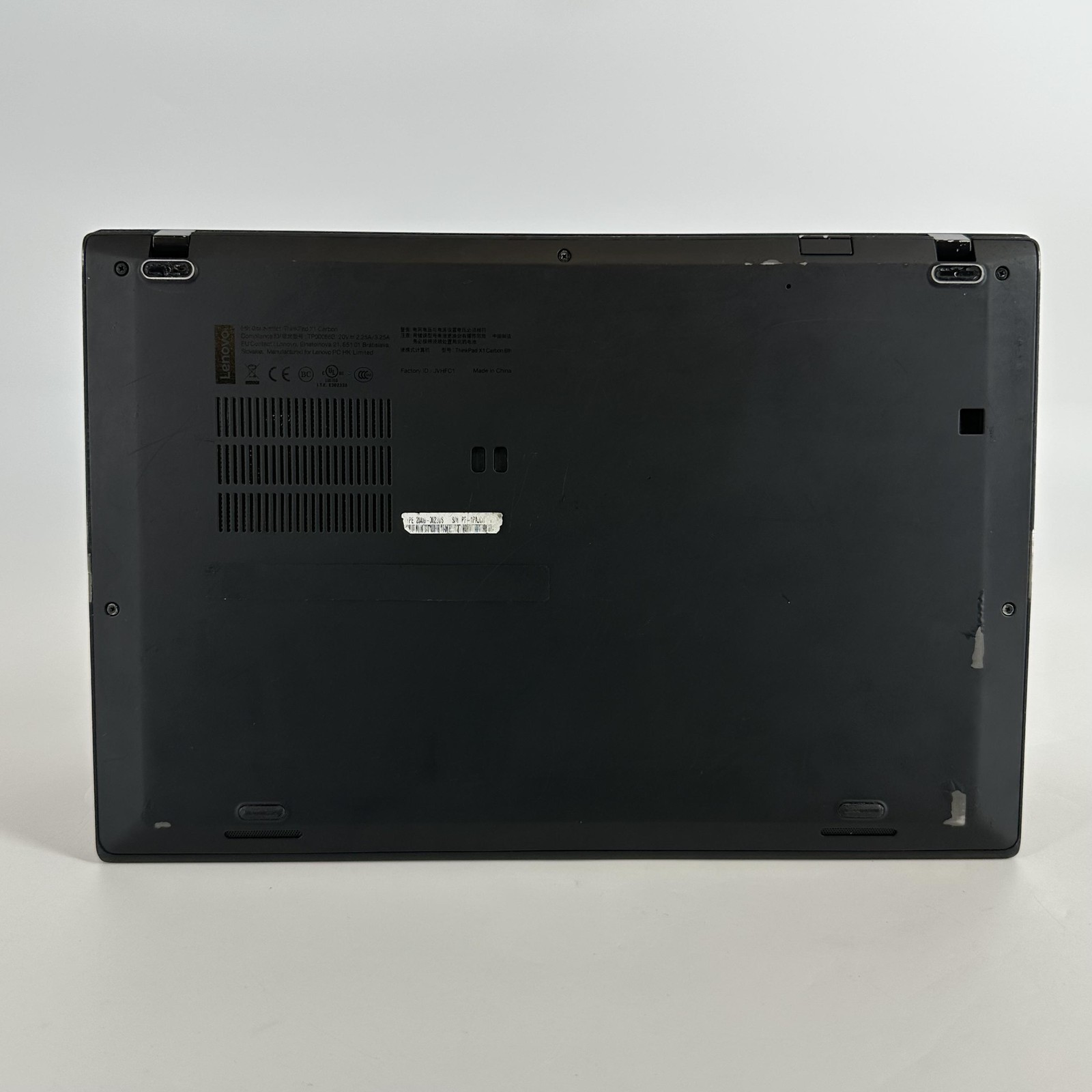 Lenovo ThinkPad X1 Carbon Gen 6 14 Black FHD i7-8550U 1.80GHz 16GB 512GB SSD