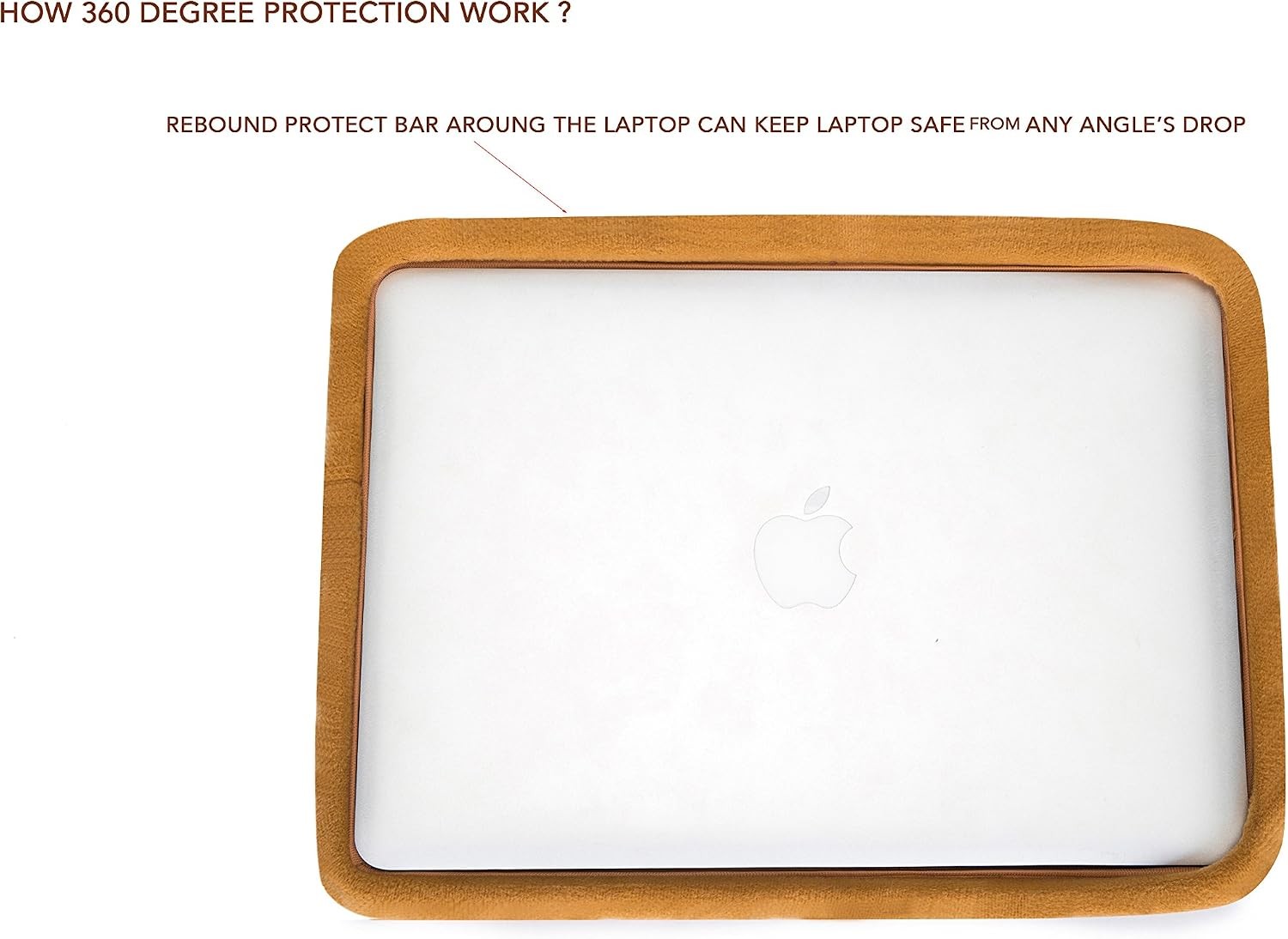 Grey Laptop Sleeve Case Cover Bag for 14 inch MacBook Pro, HP, Dell, Lenovo, ASU