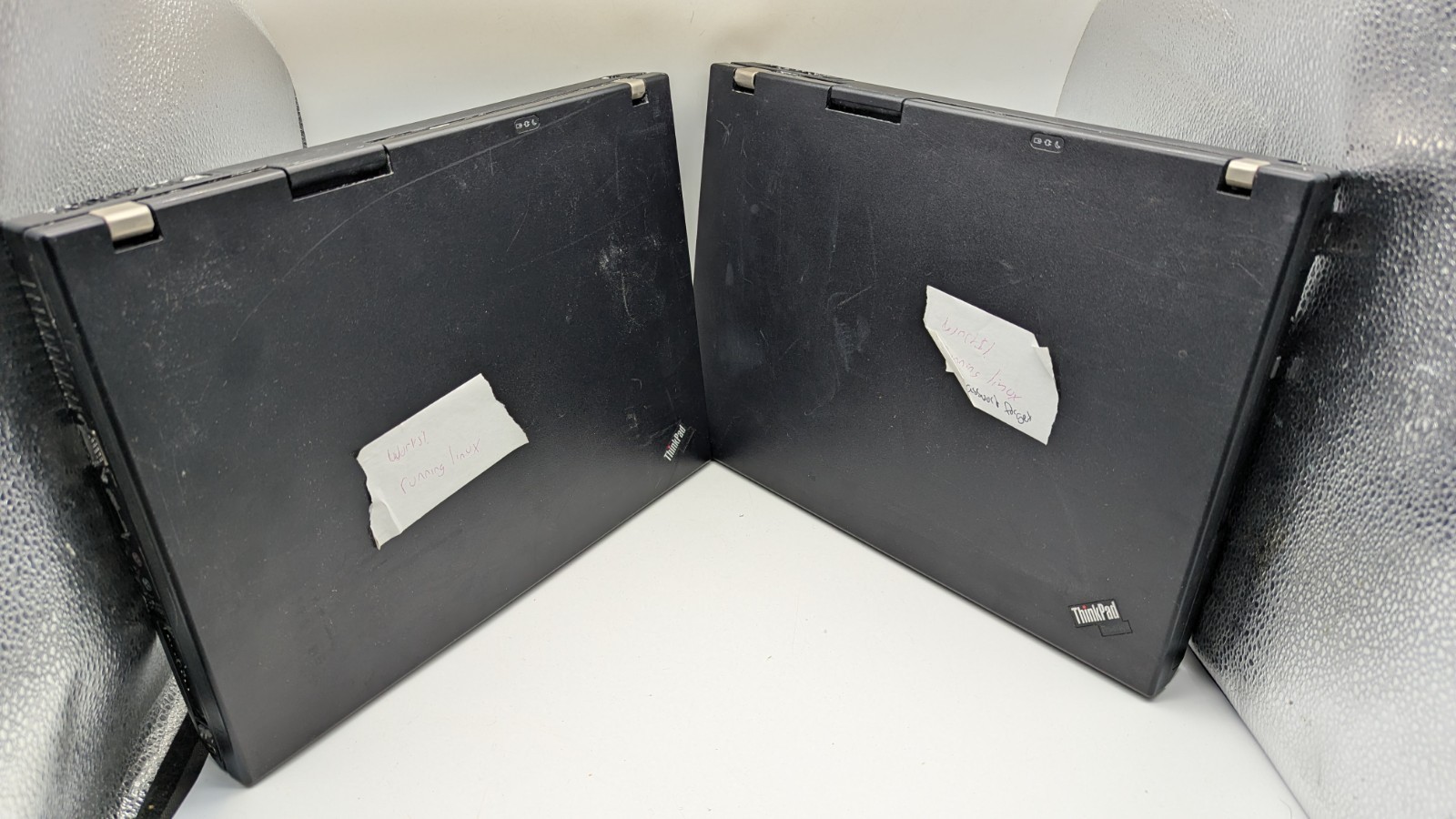 (2) Lenovo ThinkPad R61 Intel Celeron Read