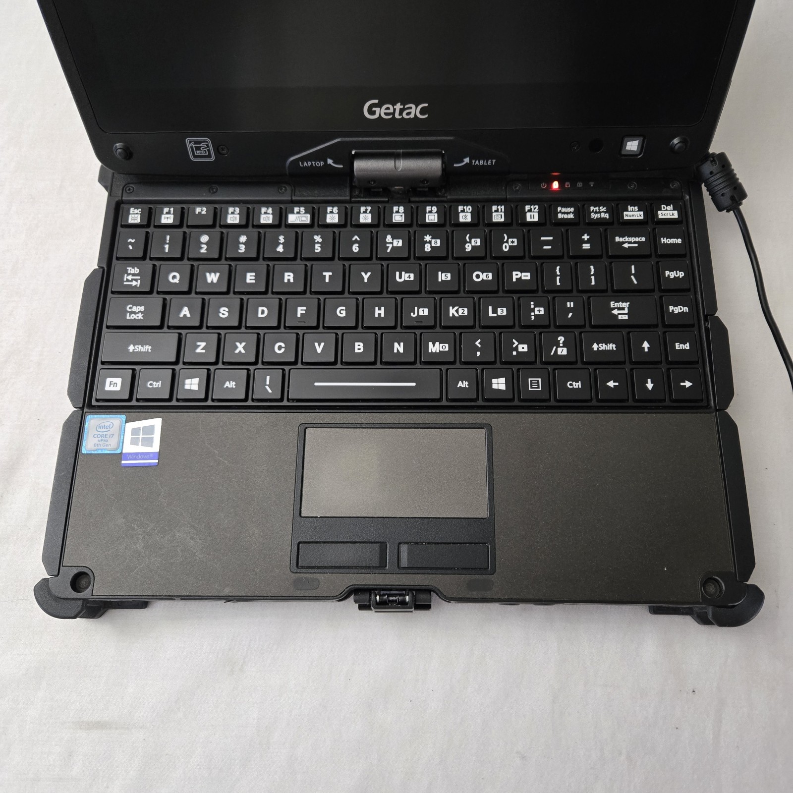 Getac V110 G5 Rugged Toughbook i7-8665U 256GB SSD 8GB Win11 4G – GPS — Grade C