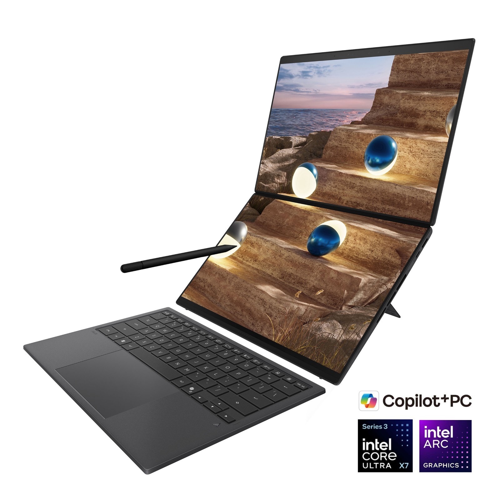 ASUS Zenbook DUO Dual 14″ OLED Touch 2-in-1 Intel Ultra X7 358H 32GB RAM 1TB SSD