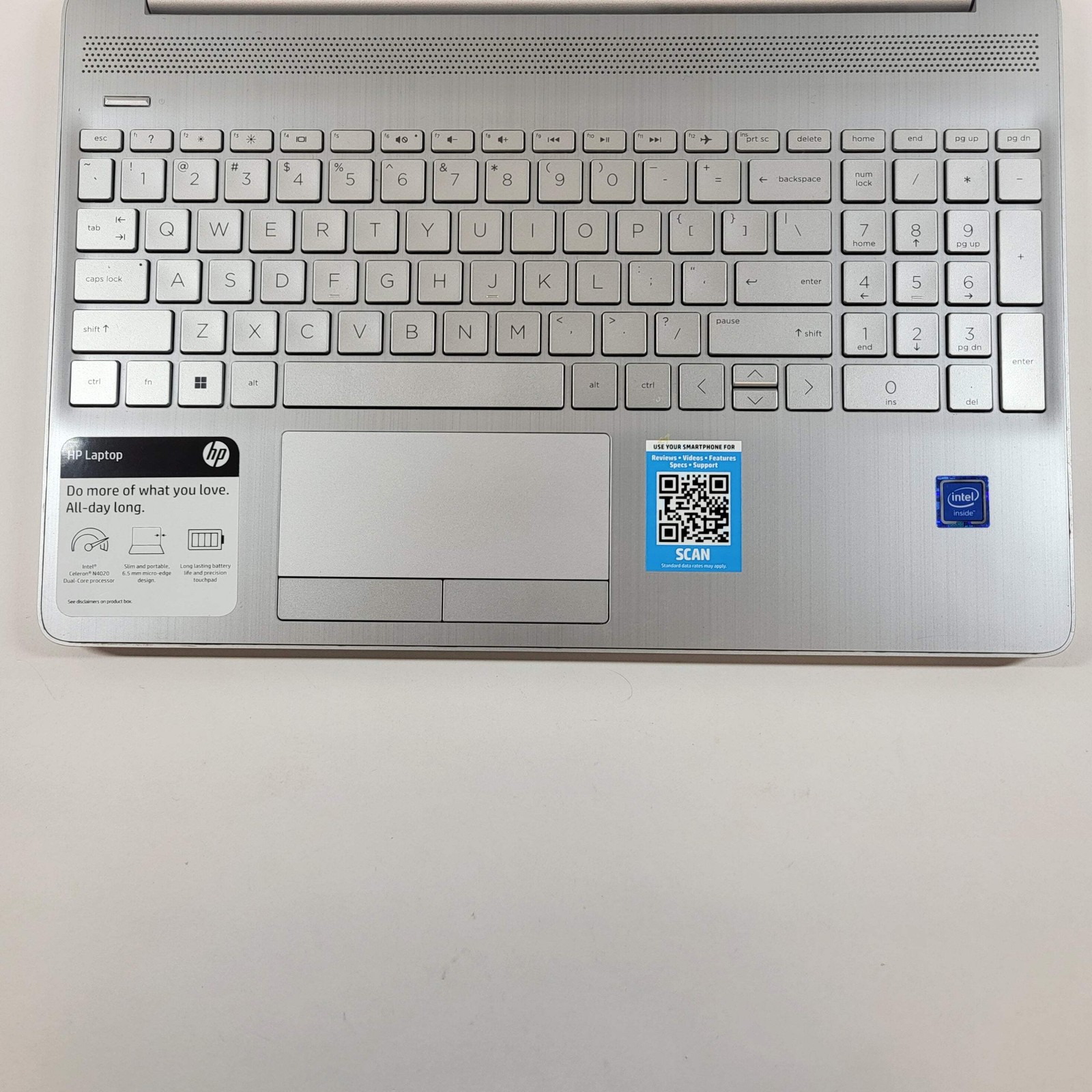 HP Laptop 15-DW1033DX 15.6″ Celeron N4020 1.1GHz 8GB RAM 128GB SSD