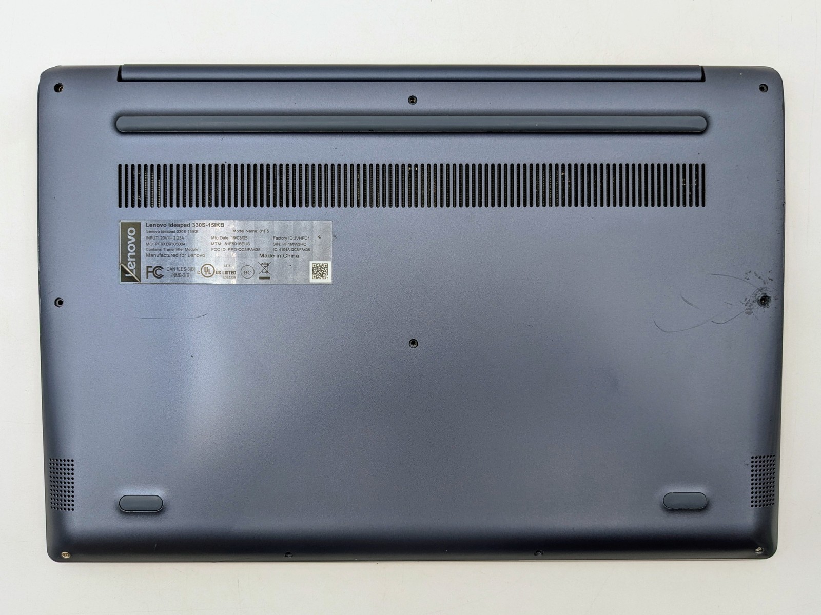 Lenovo Ideapad 330S-15IKB 15″ I3-8130U PROCESSOR Webcam Motherboard *READ*