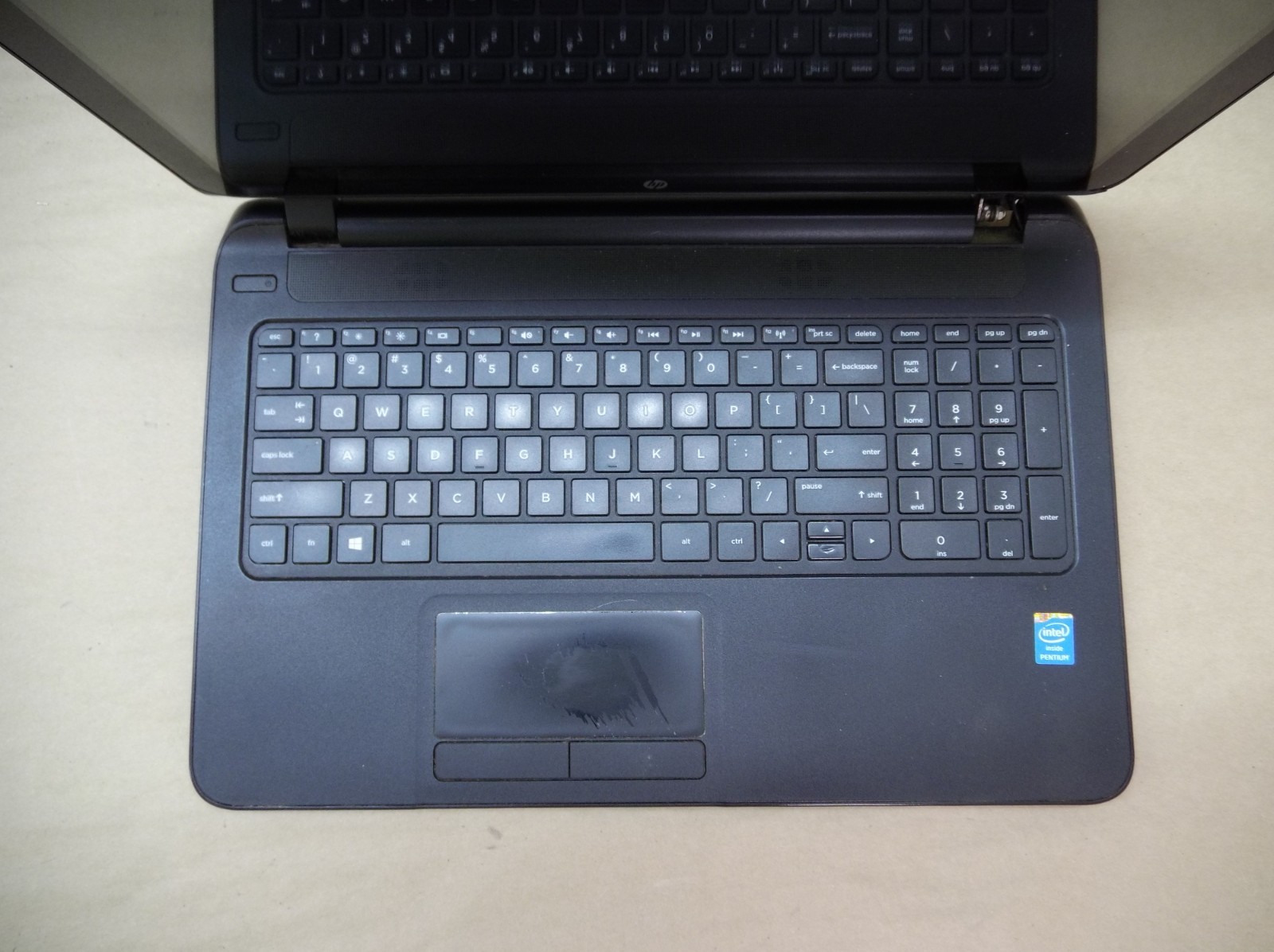 HP NOTEBOOK 15.6″ TOUCHSCREEN Intel Celeron, 500GB HDD, BAD BATT, Windows 10