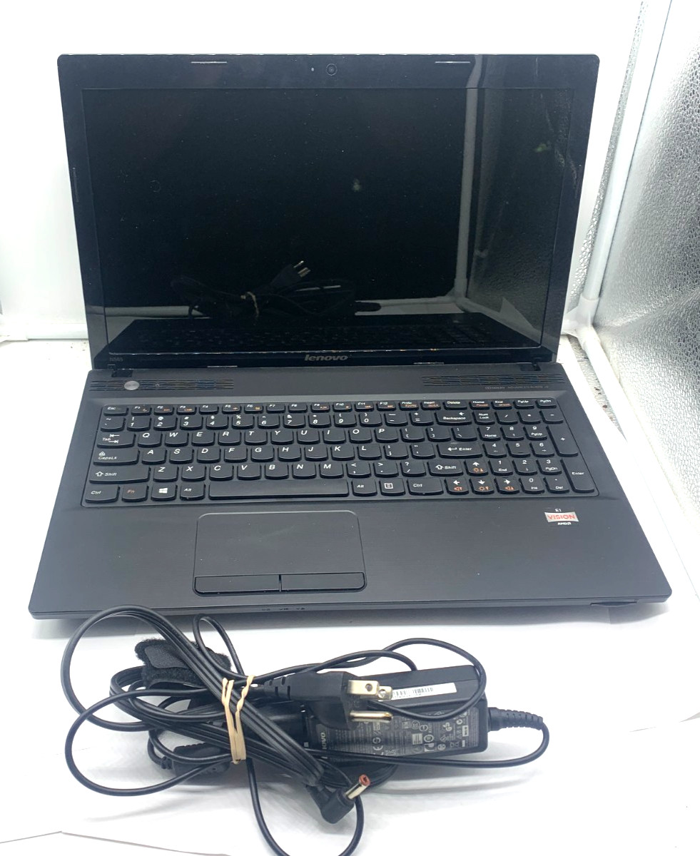 Lenovo N585 Laptop – Good Screen, No Hard Drive – For Parts or Rebuild w/ AC