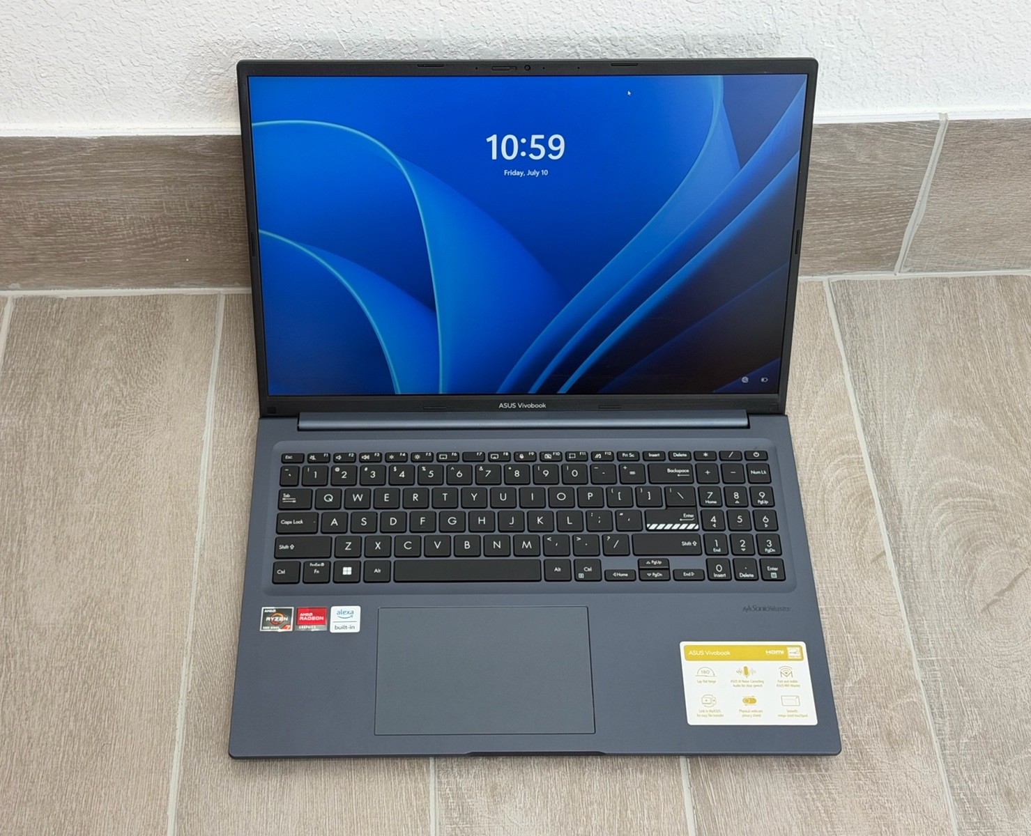 ASUS Vivobook M1603Q 16″ AMD Ryzen 7 5800HS 512GB NVMe SSD 12GB RAM Win-11