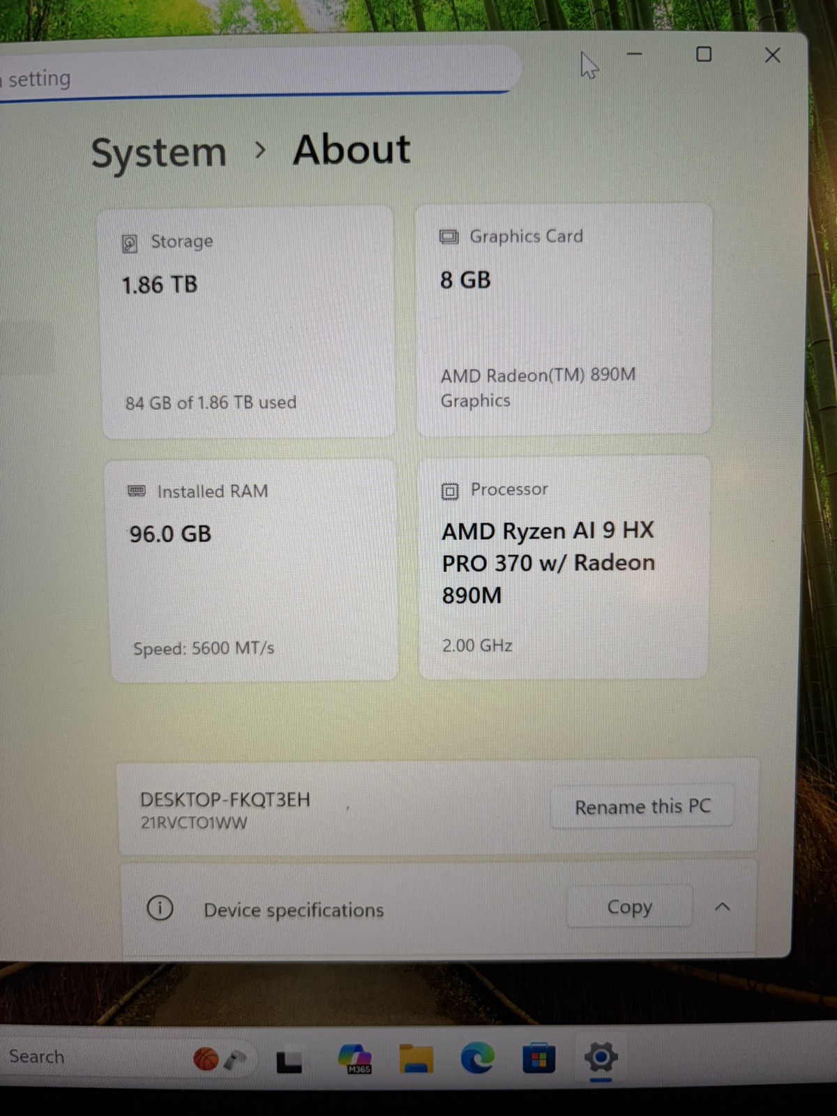 Lenovo ThinkPad P14s Gen 6 – Ryzen AI 9 HX PRO 370, 96GB Ram, 2TB SSD, W11P