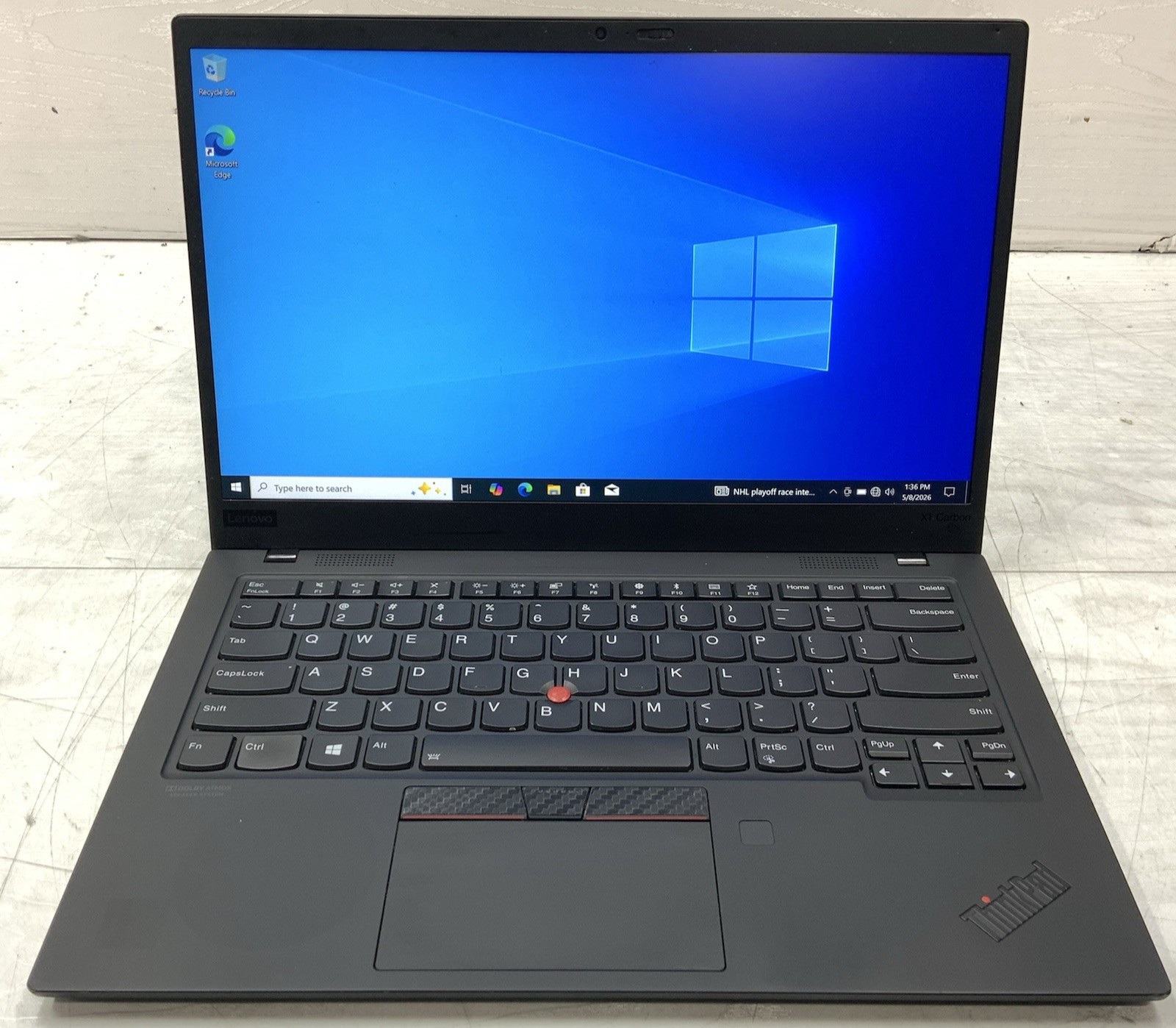 Lenovo ThinkPad X1 Carbon Gen 7 14″ Intel i5-8365U 16GB DDR3 256GB NVMe W10P