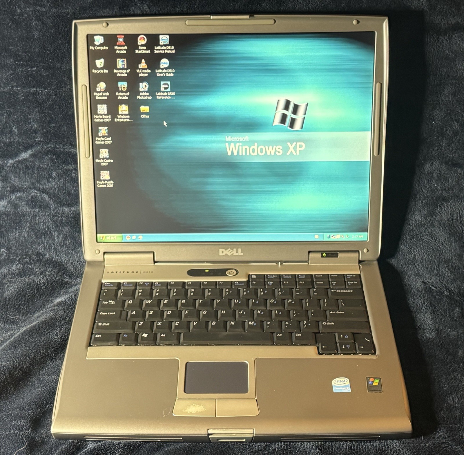 COMPLETE Dell Latitude D510 15” 1.73GHz/2GB/160GB/Serial/Parallel/WiFi/XP PRO