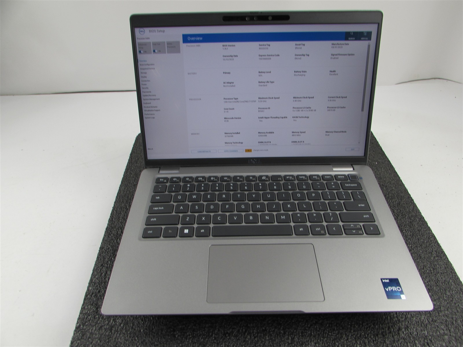 Dell Precision 3480 14″ i7-1370P 14-Core 256GB SSD 32GB RAM RTX A500 WIN 11 PRO