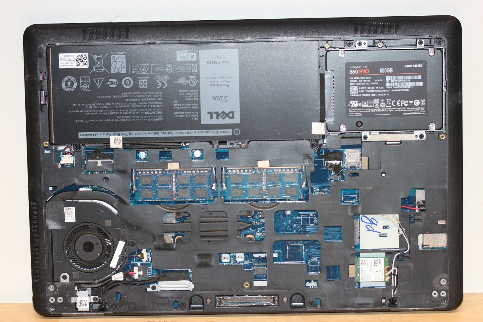 Dell Latitude E5550 Laptop with i5 CPU, 500 GB SSD, 12 GB RAM, Windows 10 Pro